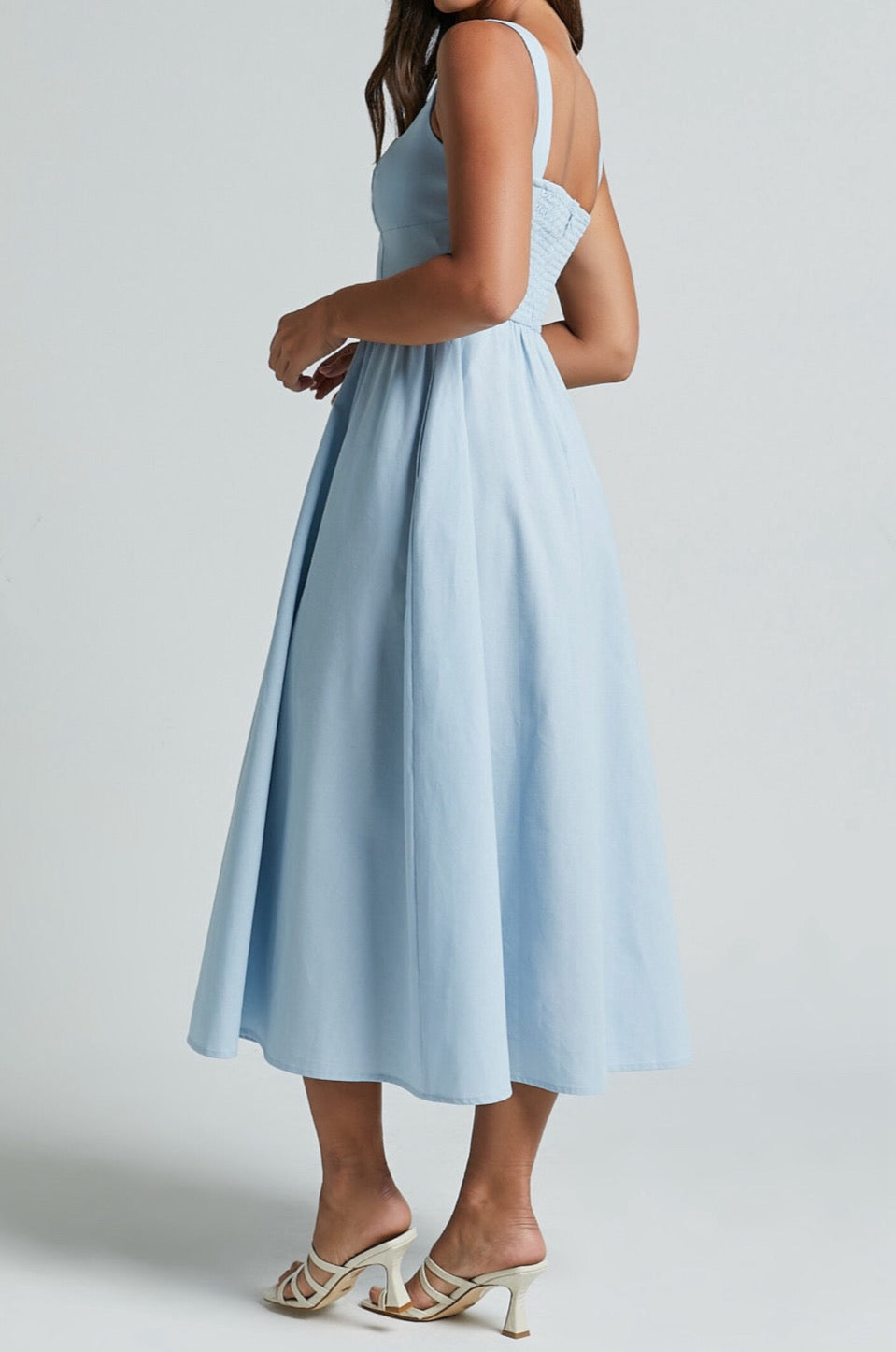 Sunny Attire Blue Maxi Dress