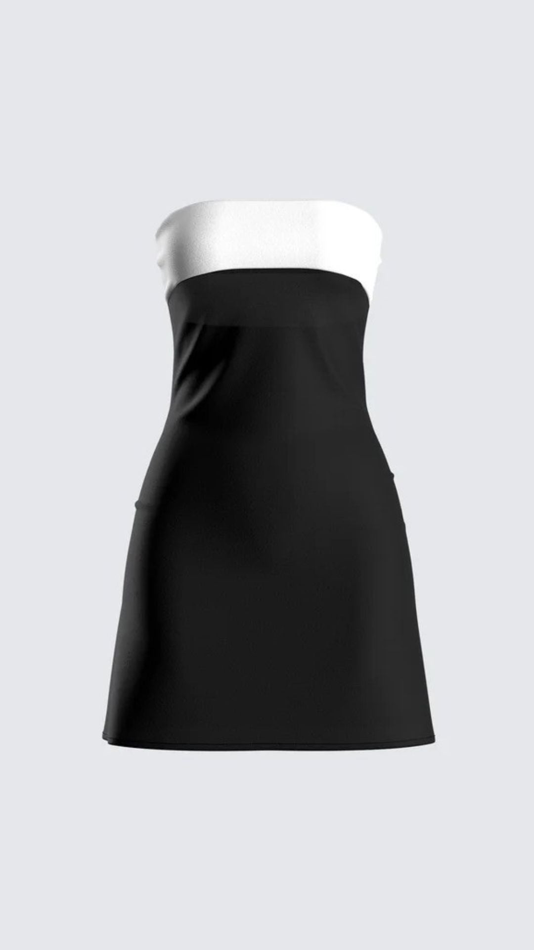 Monochrome Tube Dress