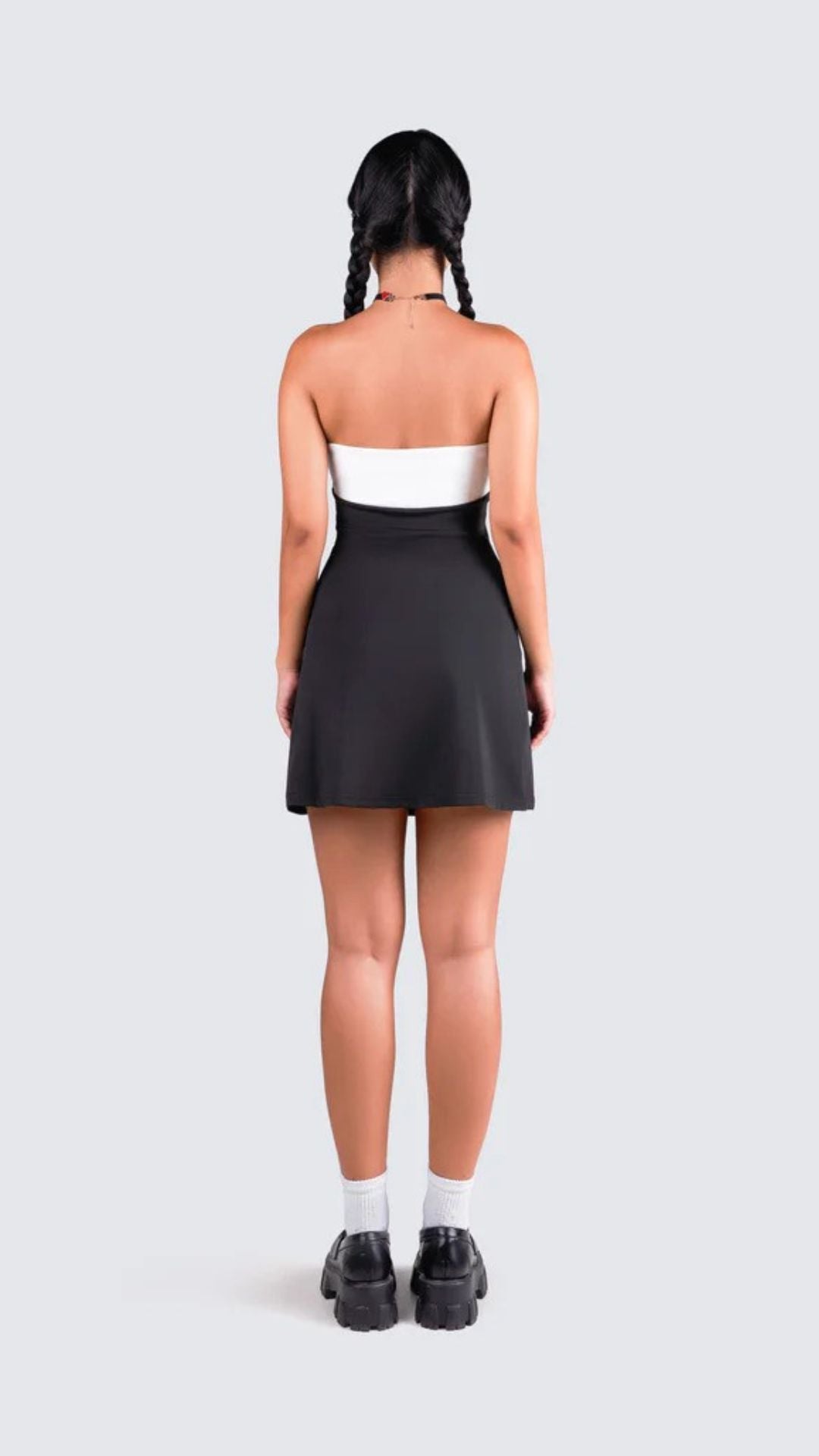 Monochrome Tube Dress