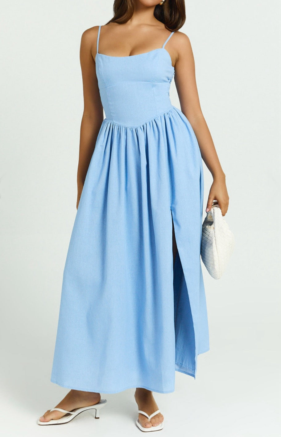 Summer whisper Cotton Midi Dress