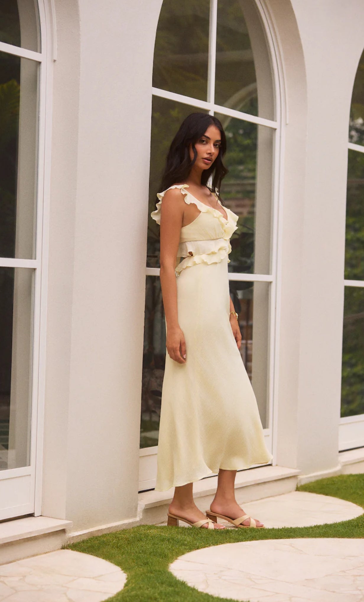 Sundream Maxi Dress Yellow