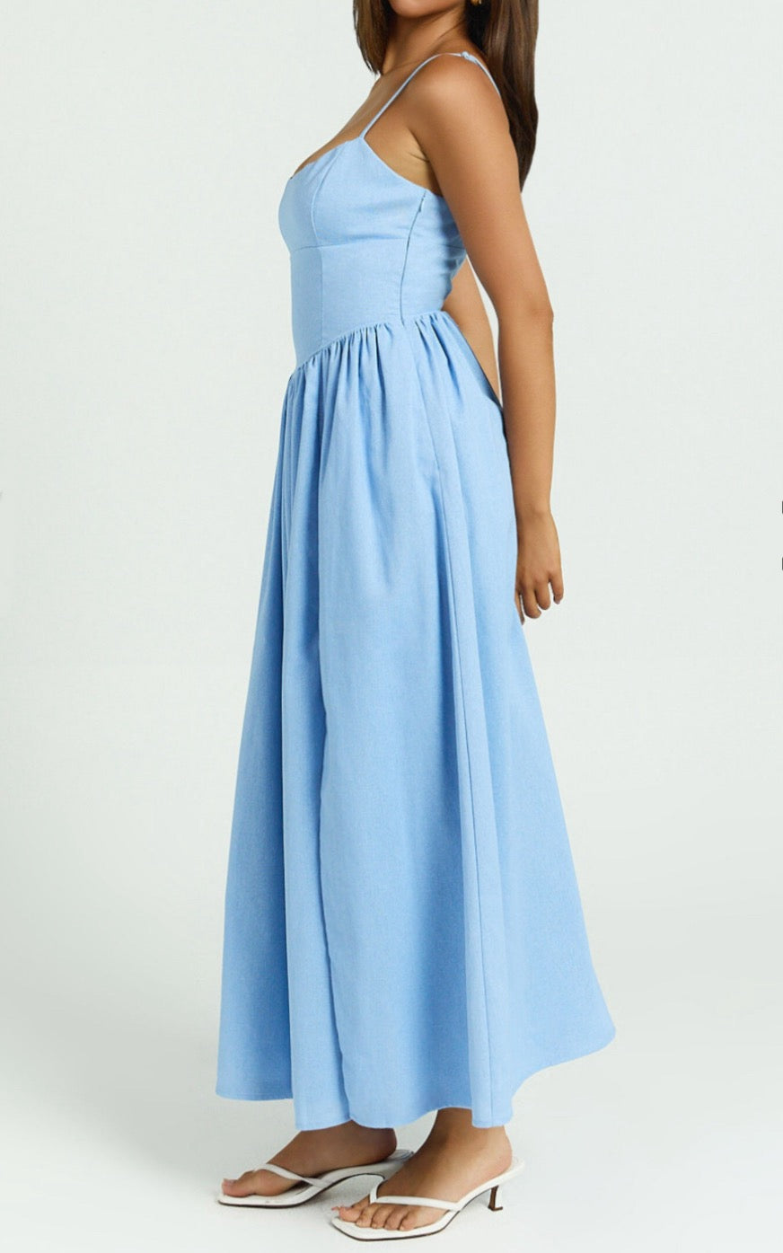 Summer whisper Cotton Midi Dress