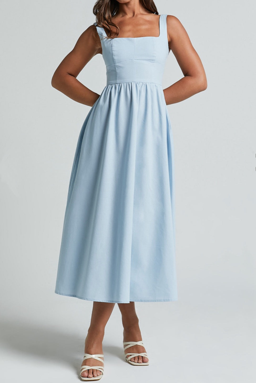 Sunny Attire Blue Maxi Dress