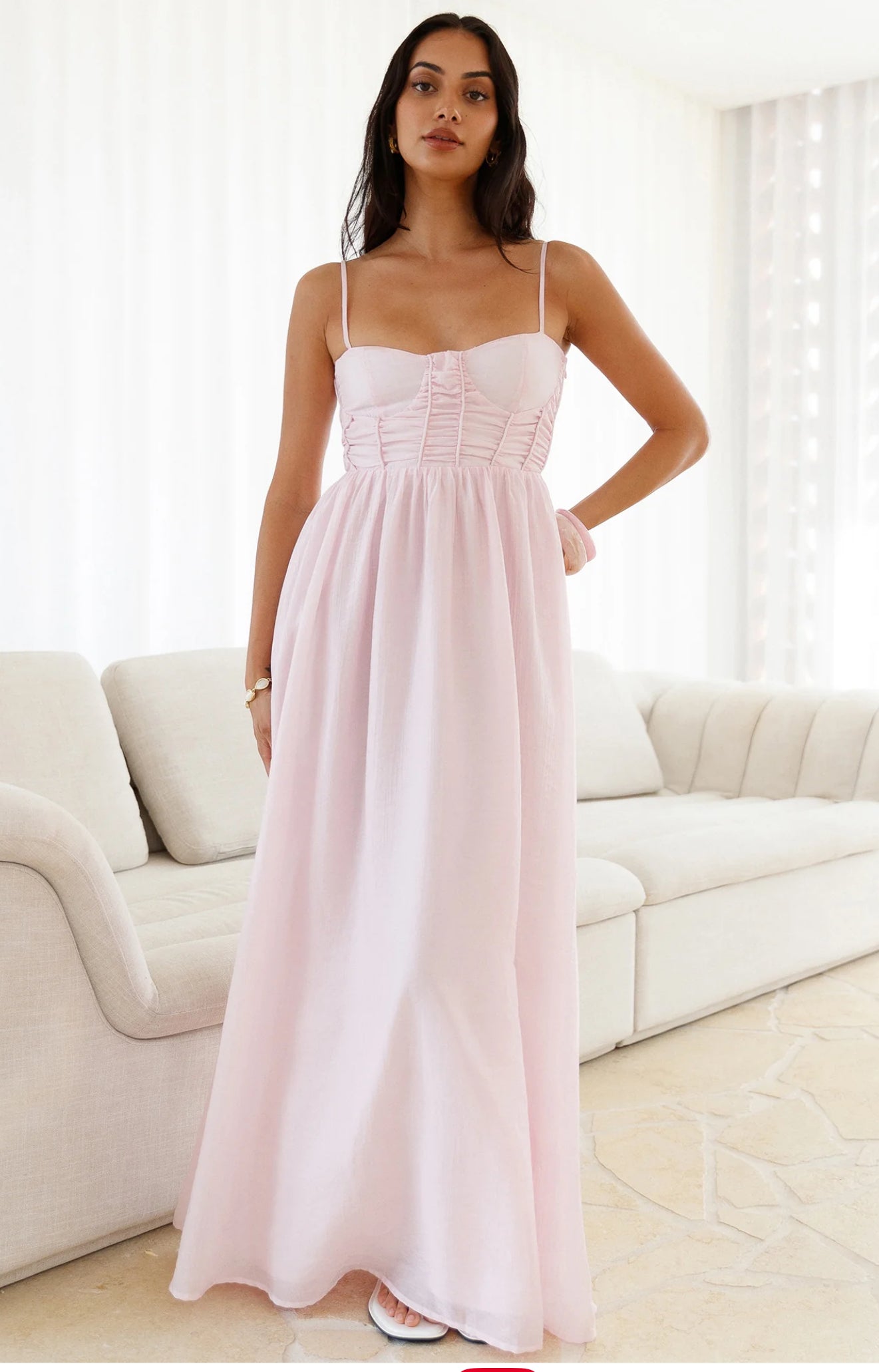 Darling Dear Maxi Dress Pink