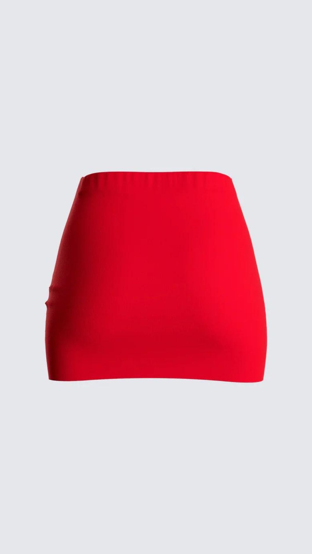 Red Mini Skirt – Bold & Flattering