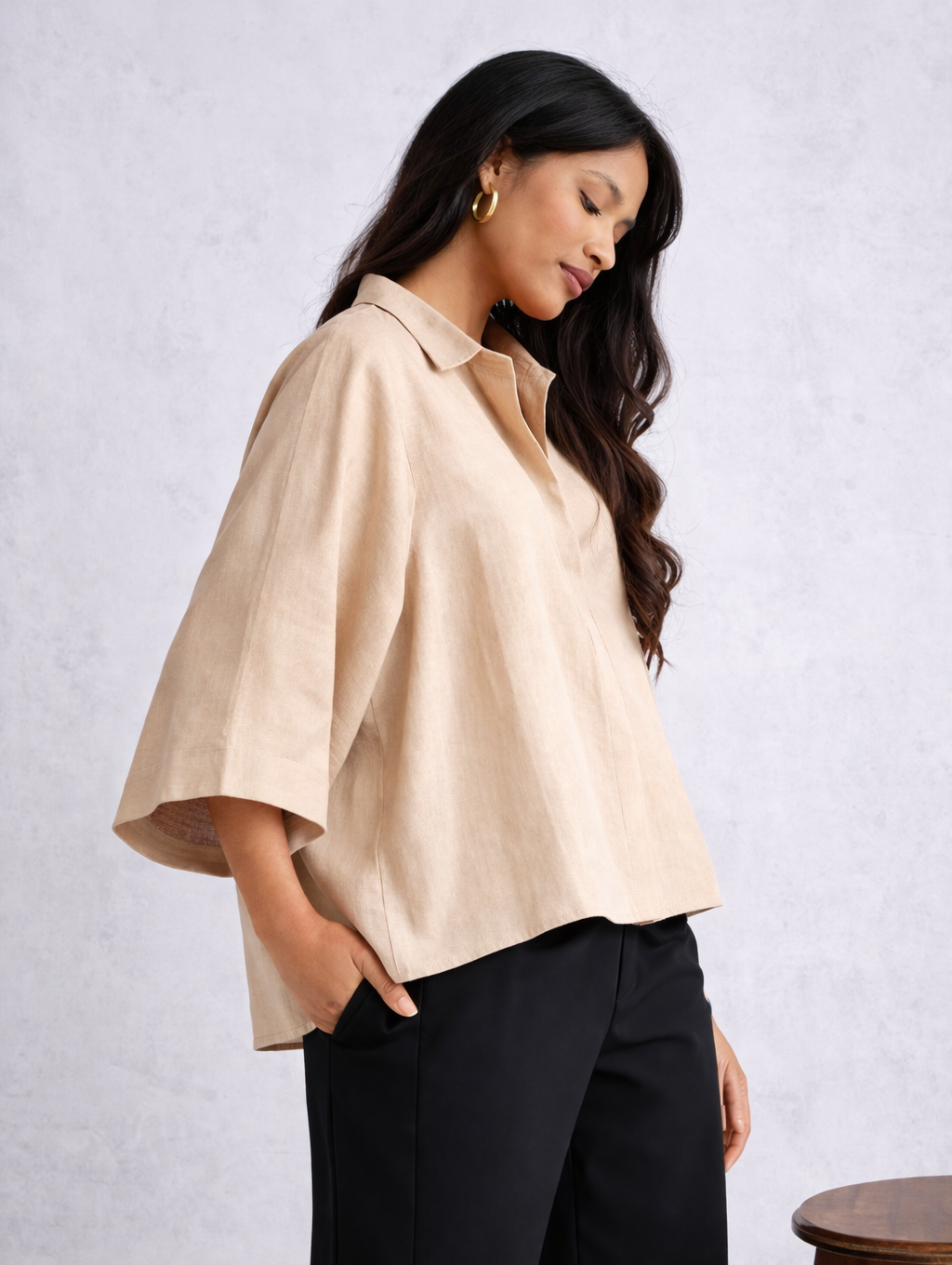 Oversized Shirt for Women | Relaxed Fit Casual Top