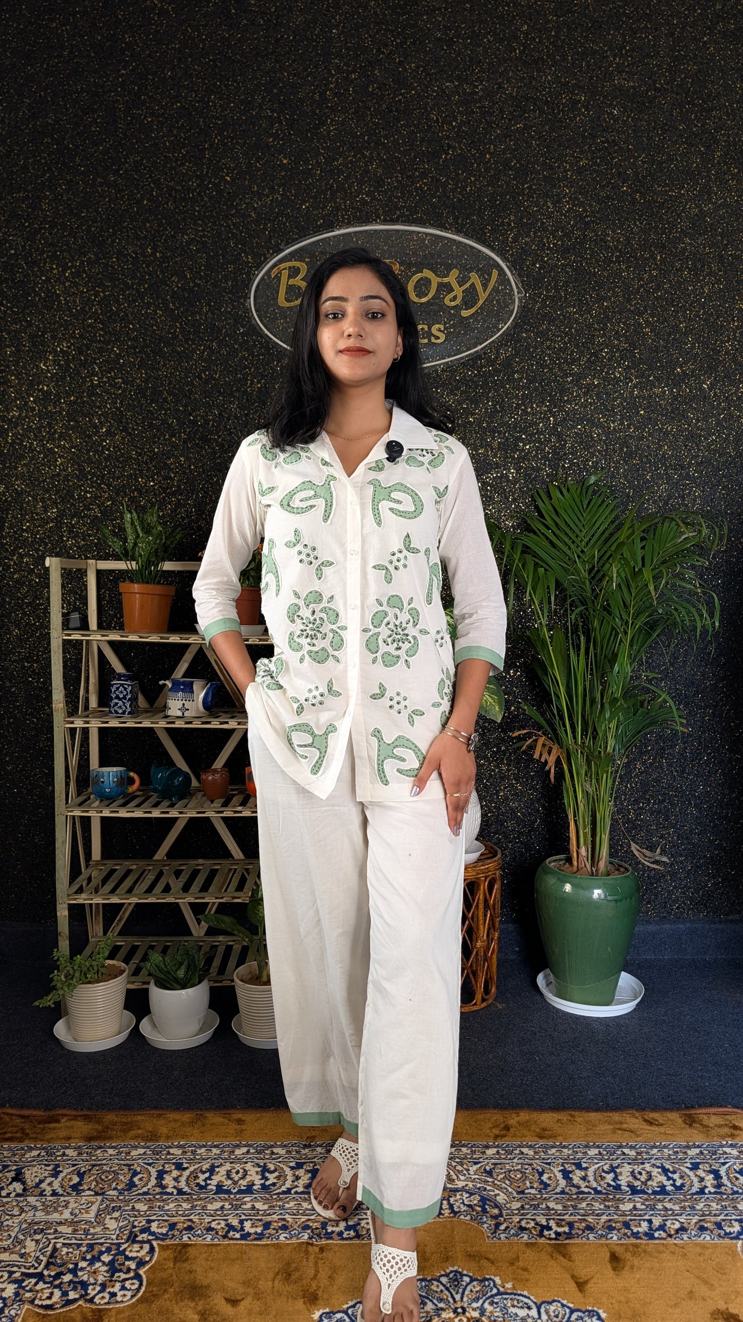 Katha Appliqué Coords Set