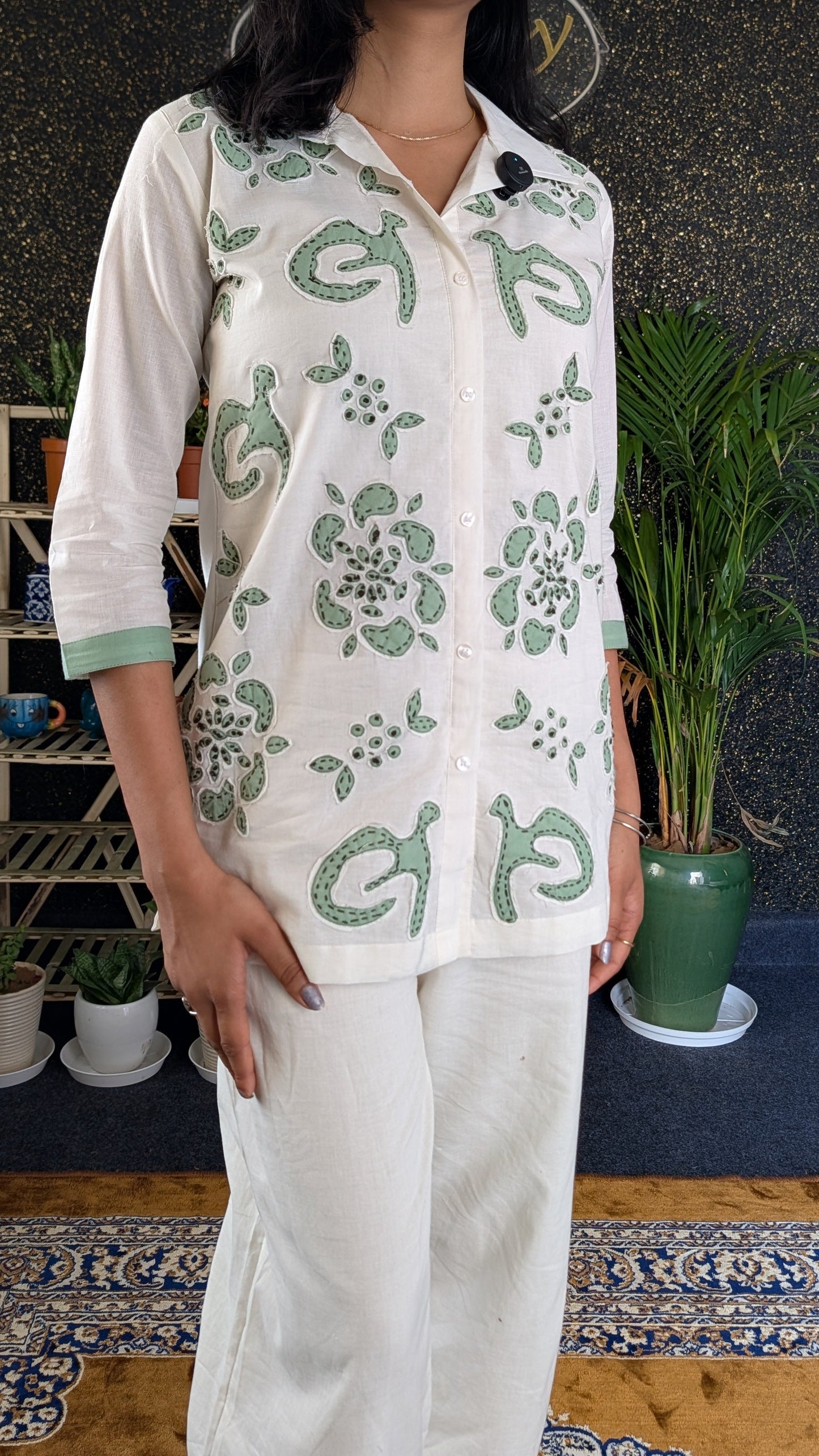 Katha Appliqué Coords Set