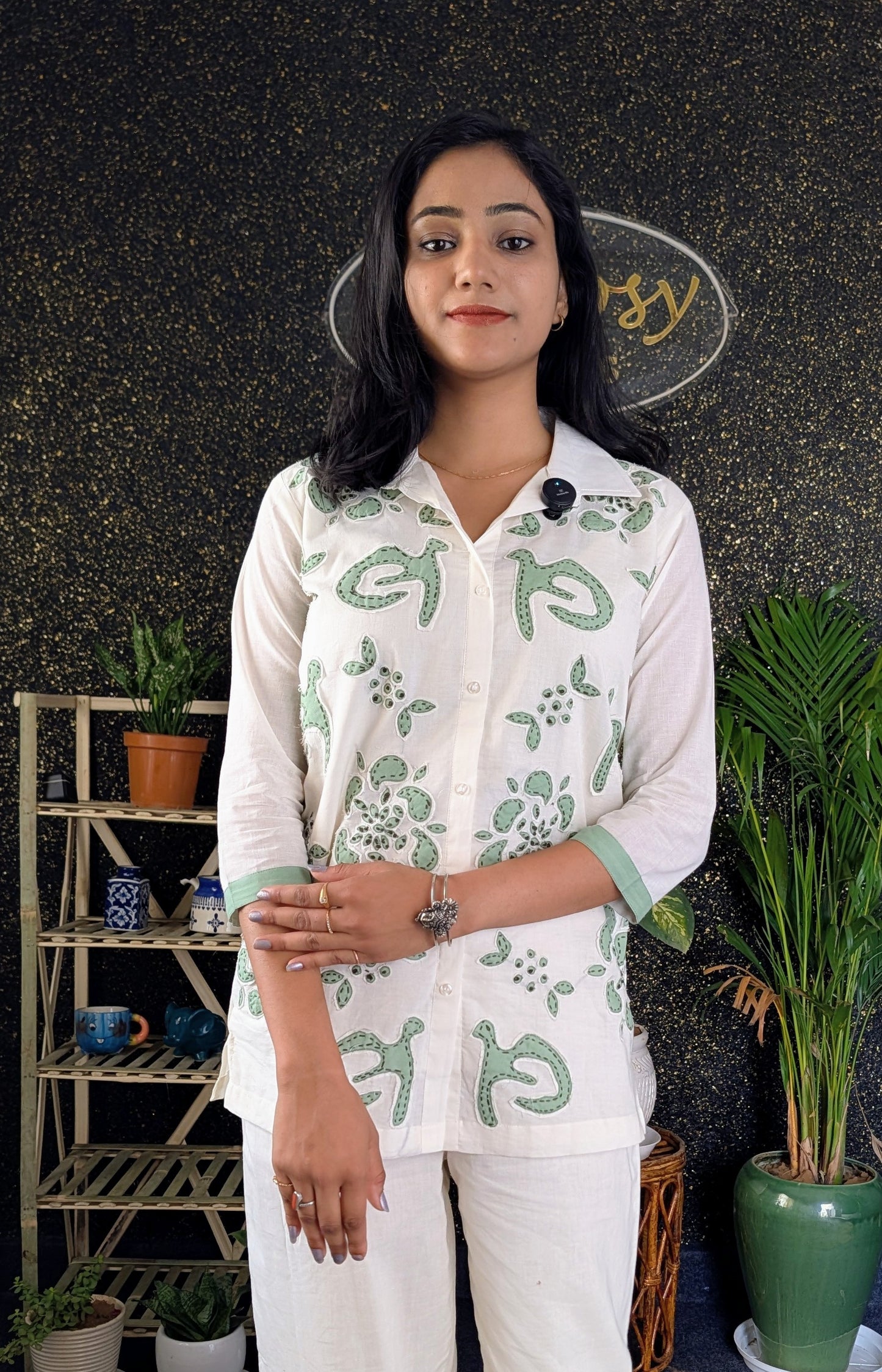 Katha Appliqué Coords Set