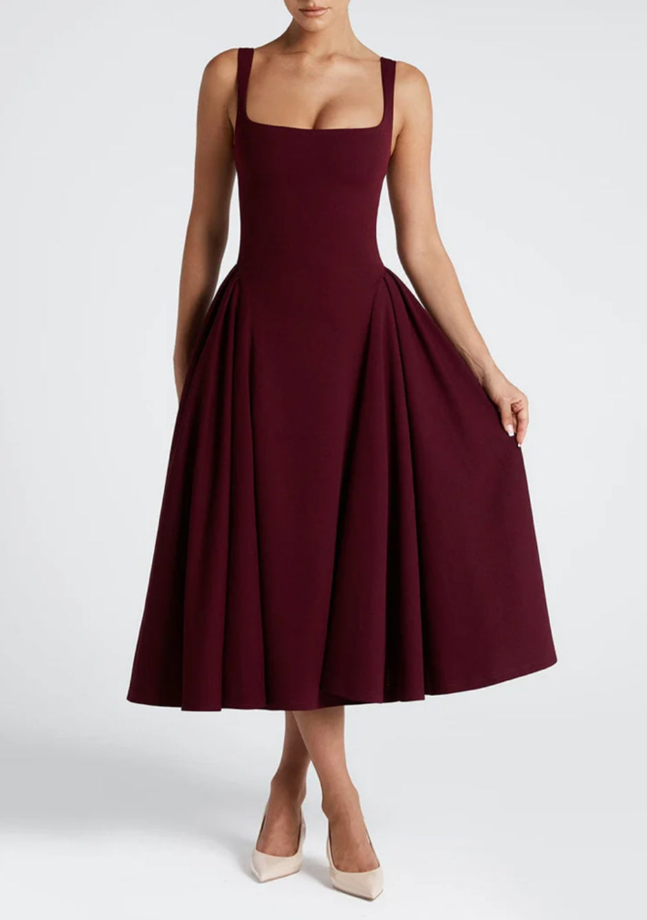 Bella Midi Elegant Dress