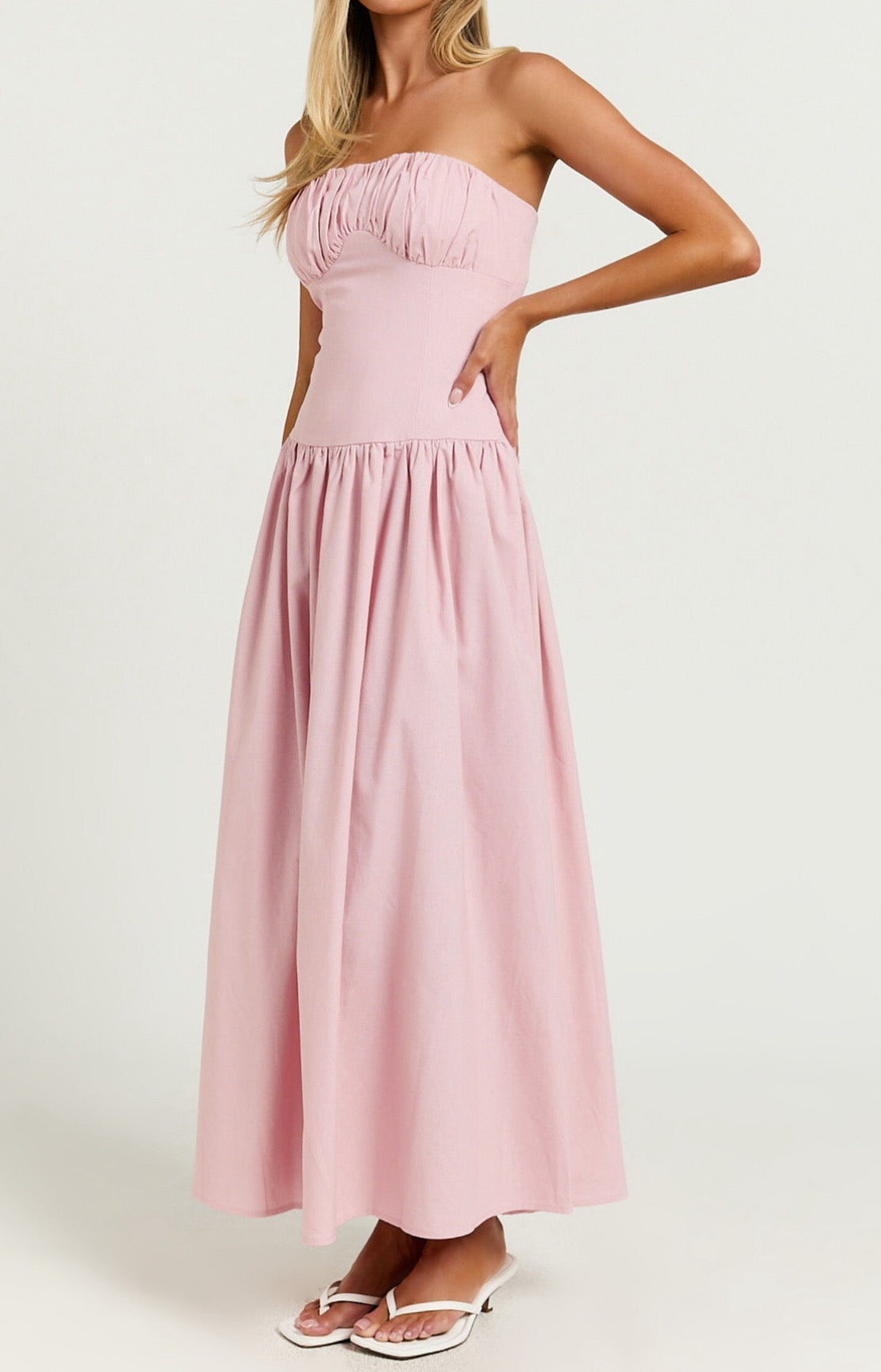 Fairy Long Pink Dress