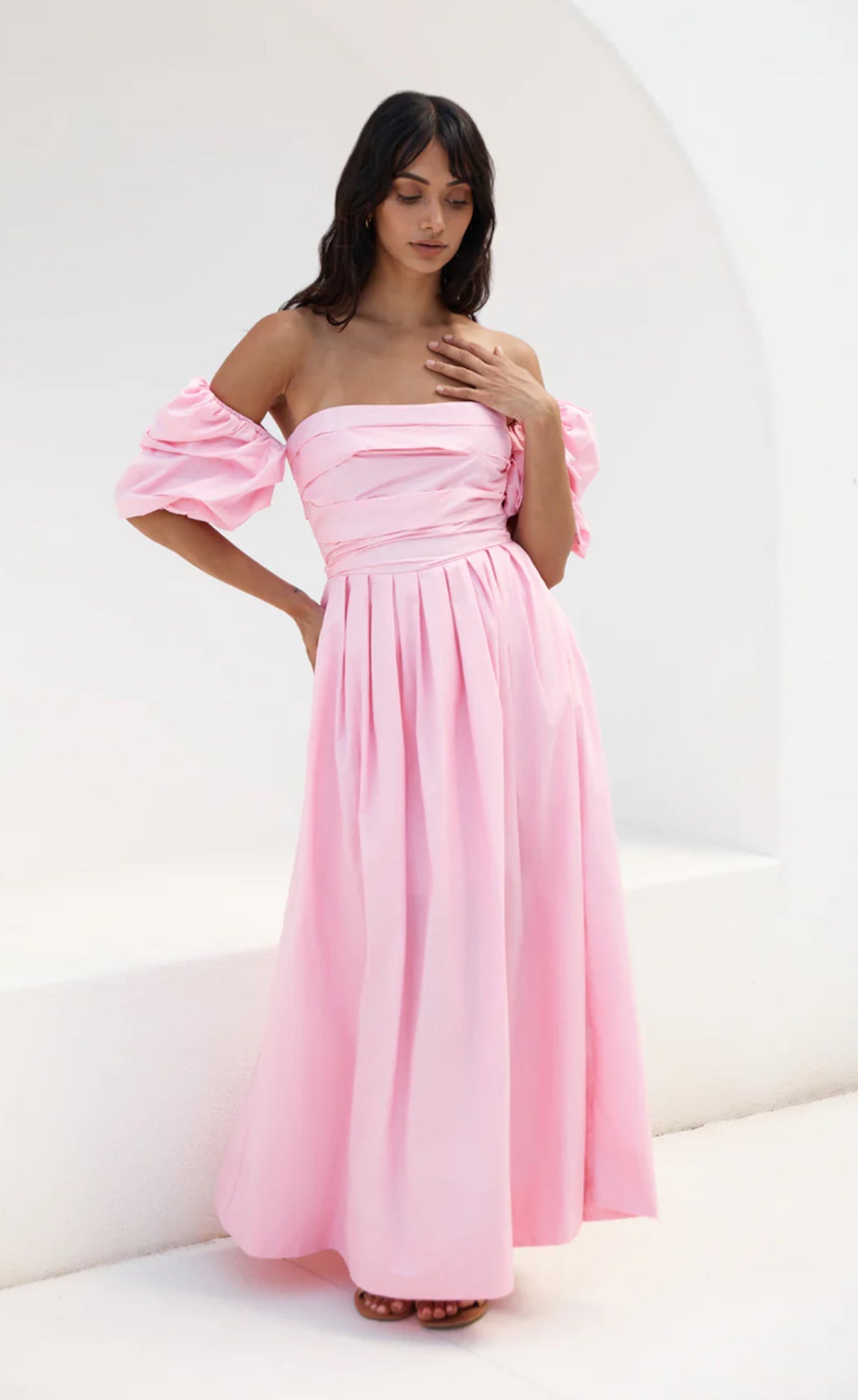 Puffy Balloon Pink Dress