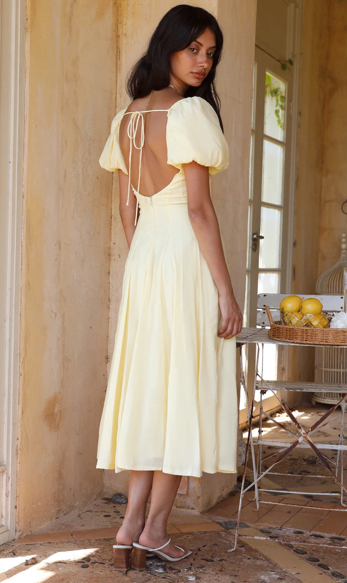 Poetic charm Midi Dress