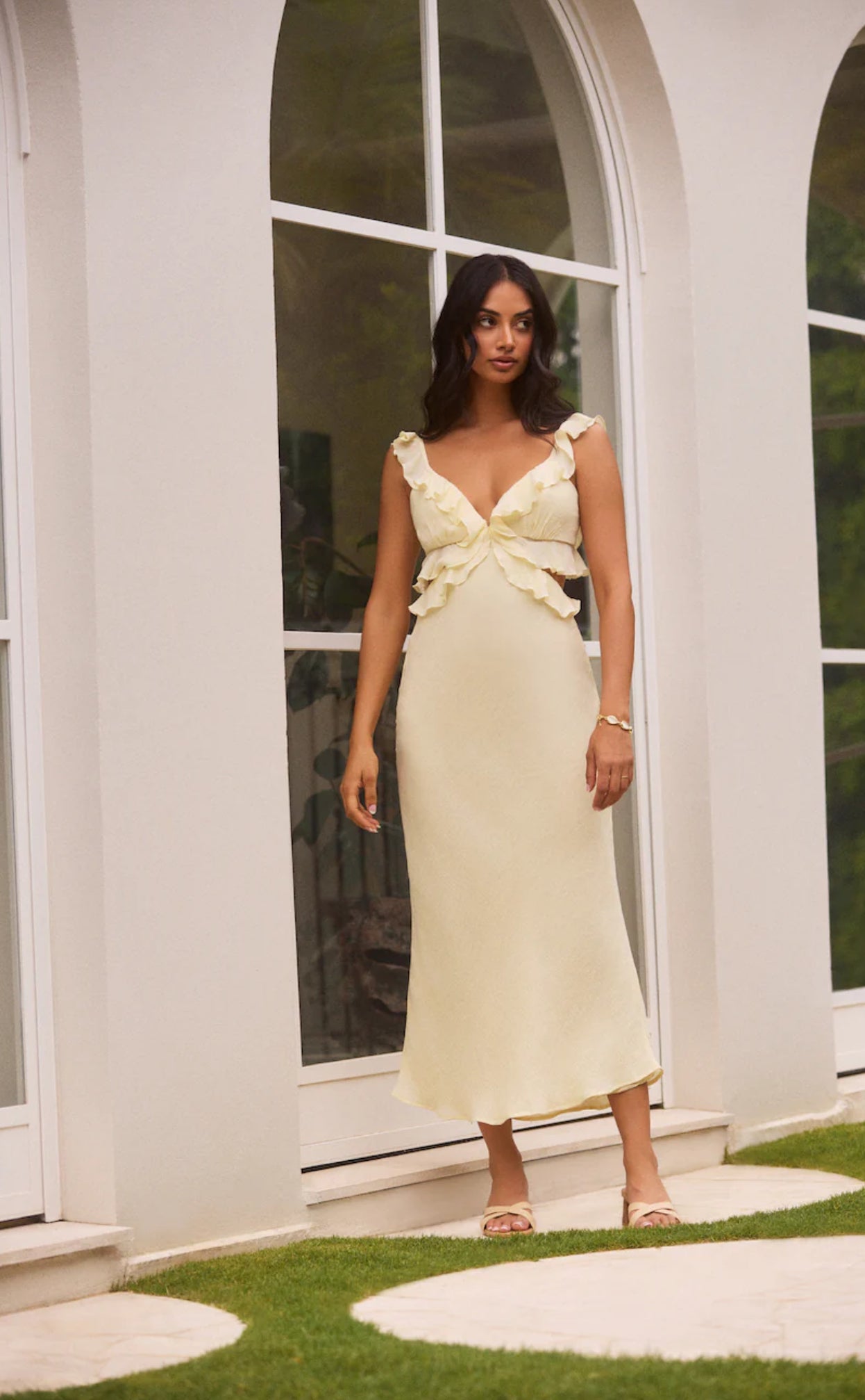 Sundream Maxi Dress Yellow