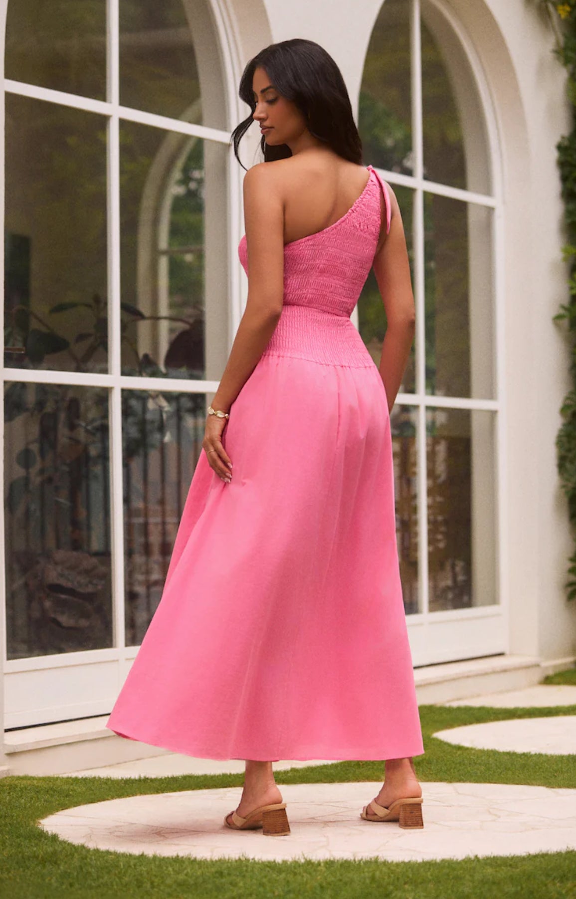 Daffodil Pink Summer Dress