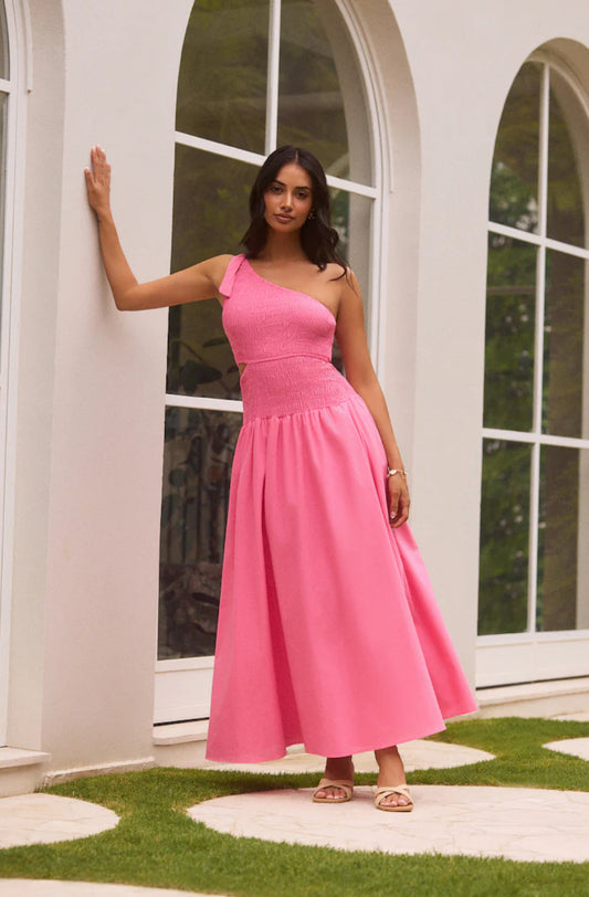 Daffodil Pink Summer Dress