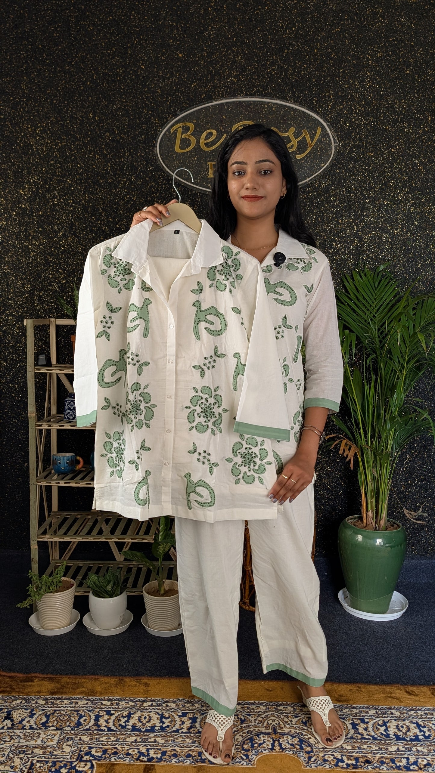 Katha Appliqué Coords Set