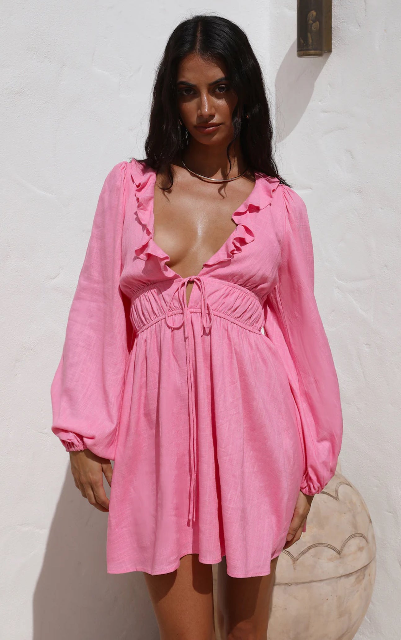 Lovers dance Mini Pink Dress