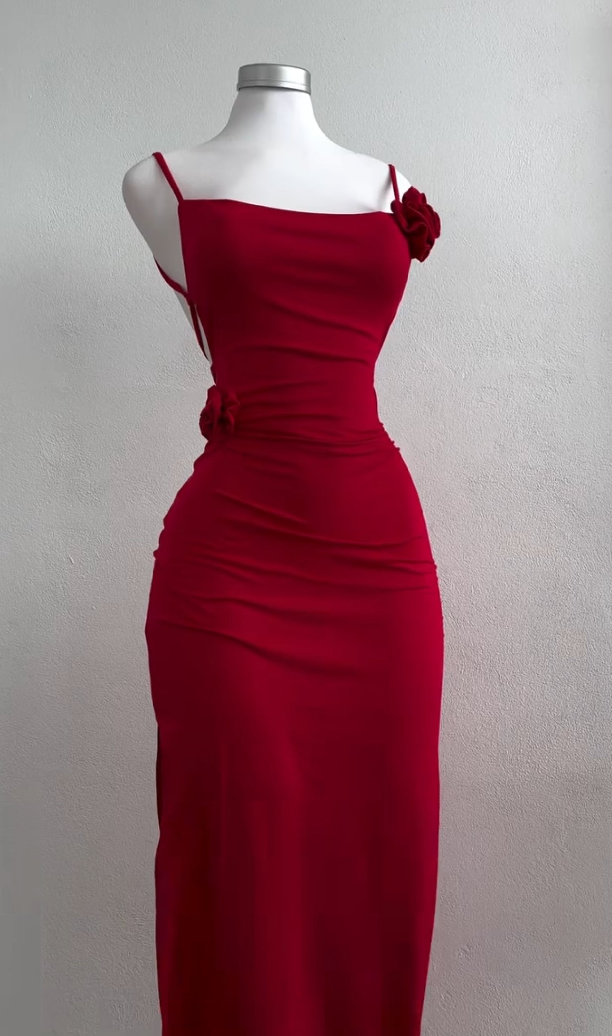 Rosy Red Dress