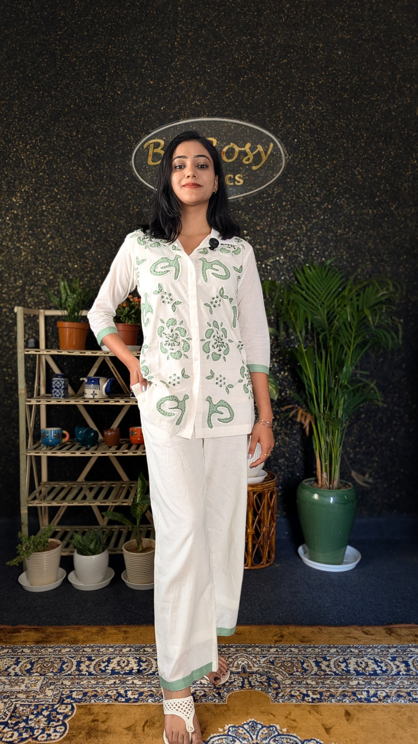 Katha Appliqué Coords Set
