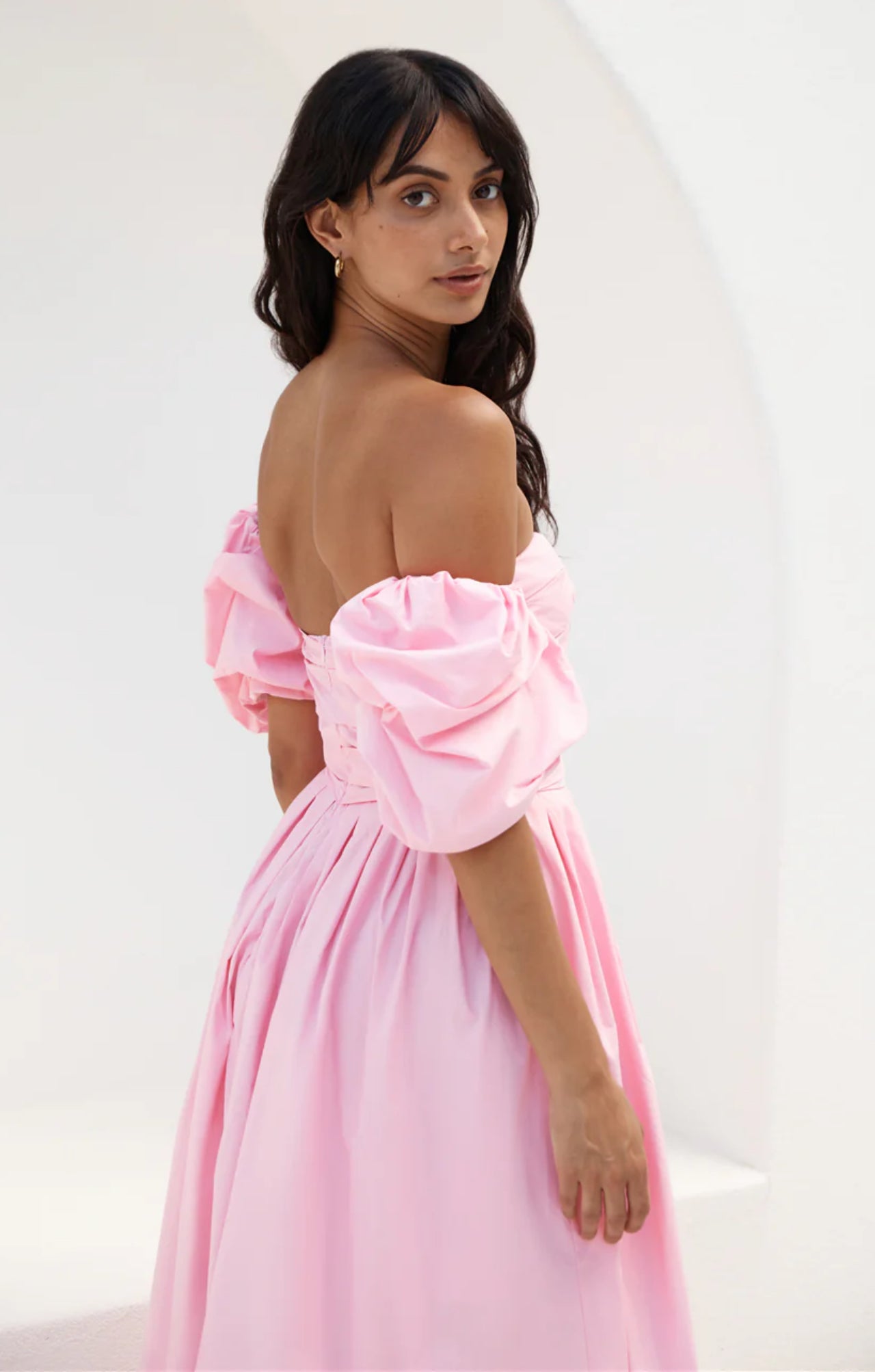Puffy Balloon Pink Dress