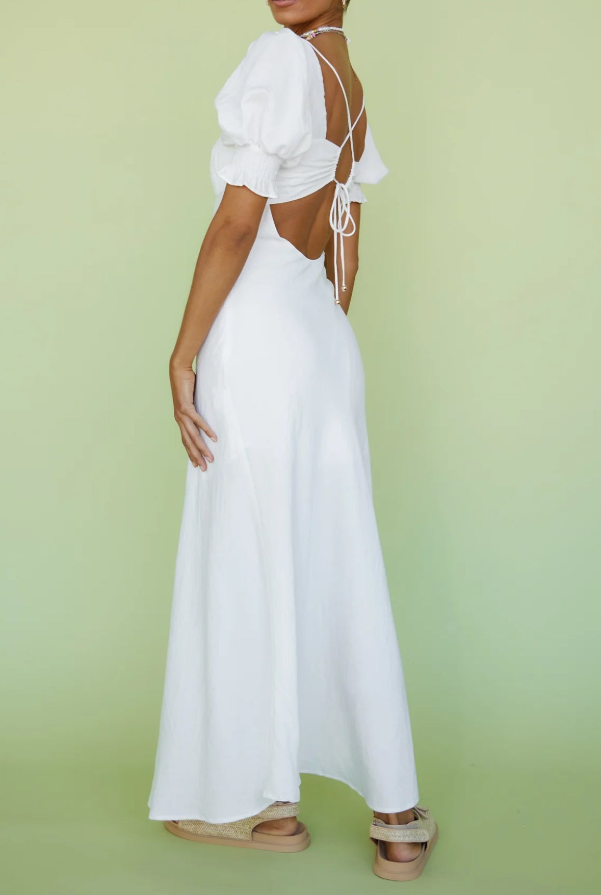 Wonder White Maxi Dress