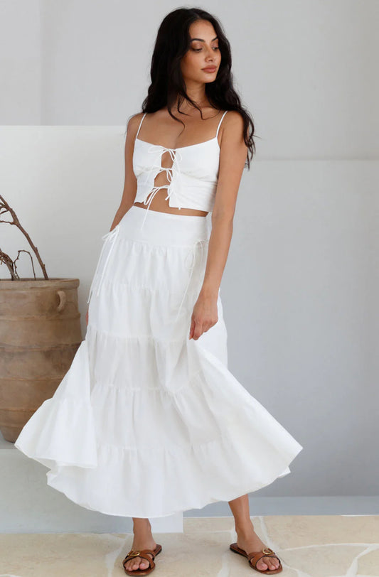 Blissfully Bay white set