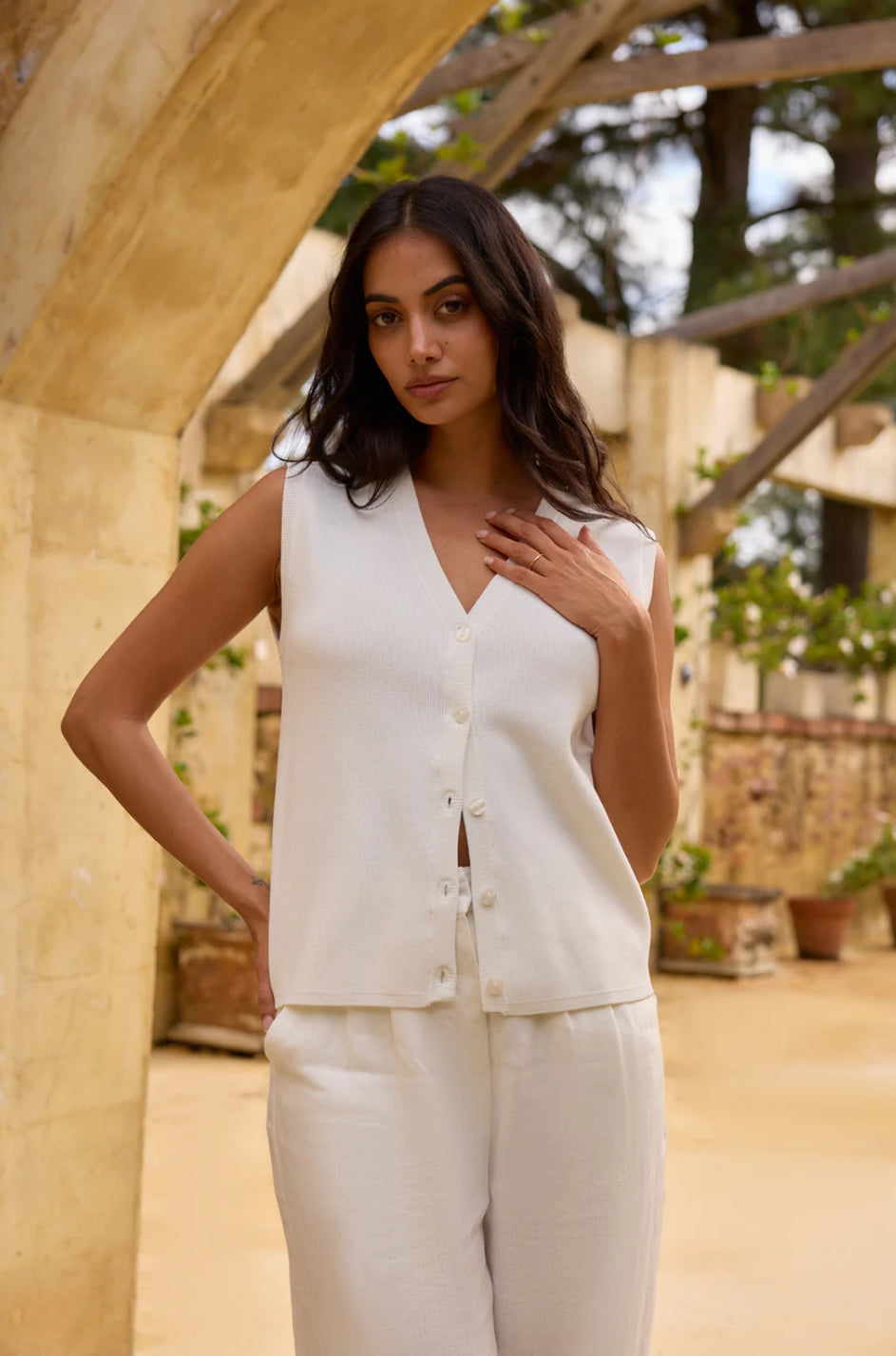 Whispers Vest Top