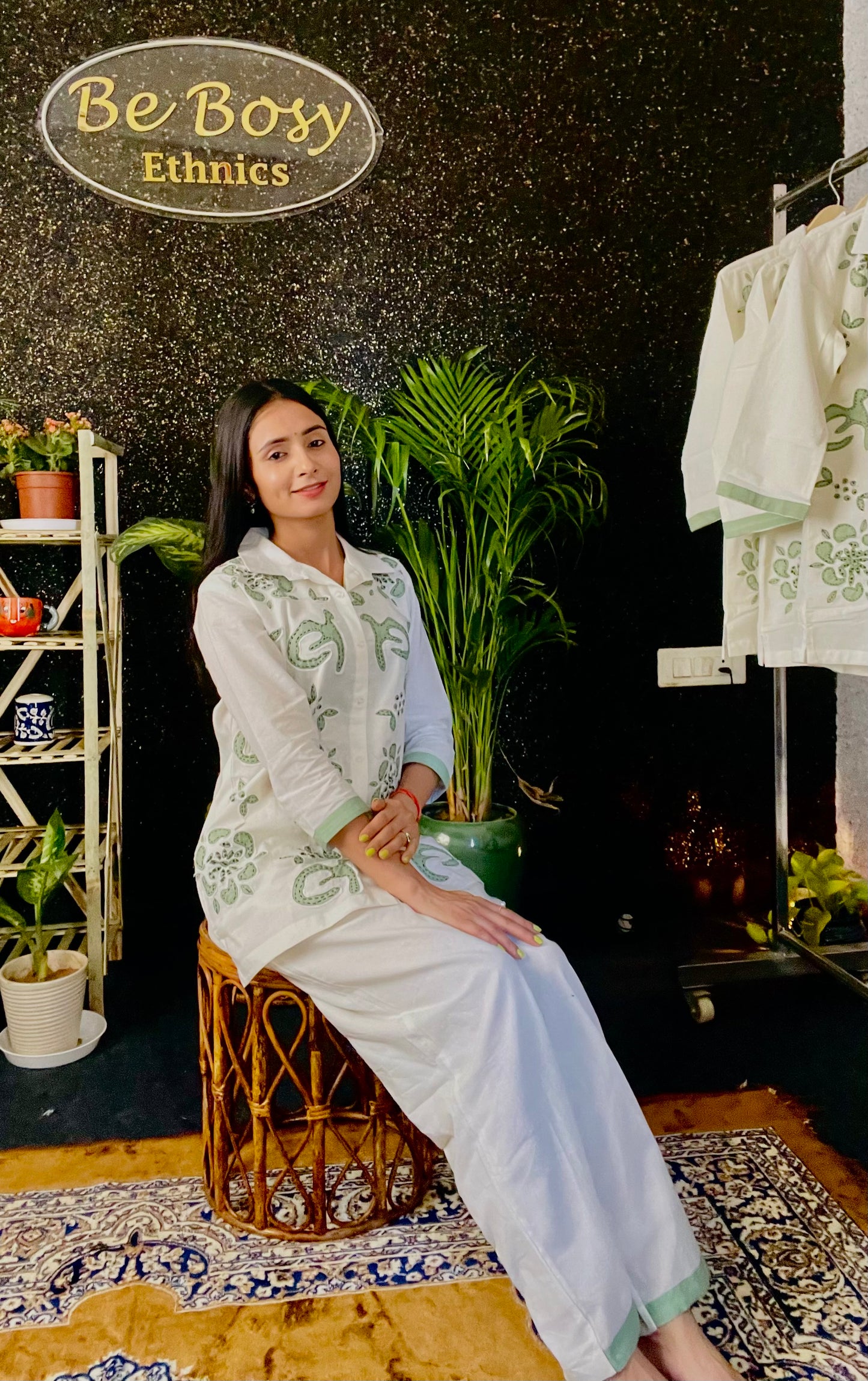 Katha Appliqué Coords Set