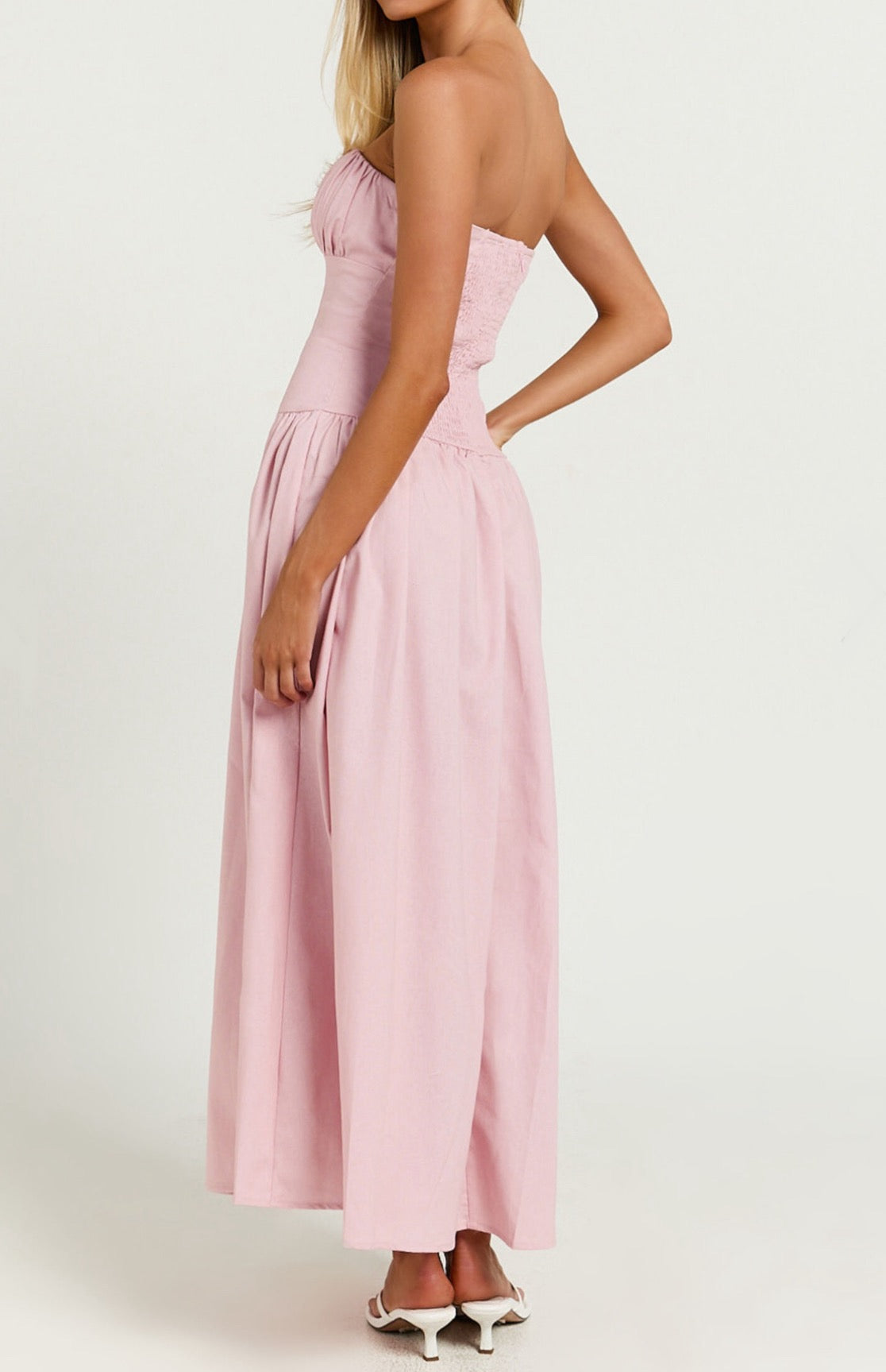 Fairy Long Pink Dress