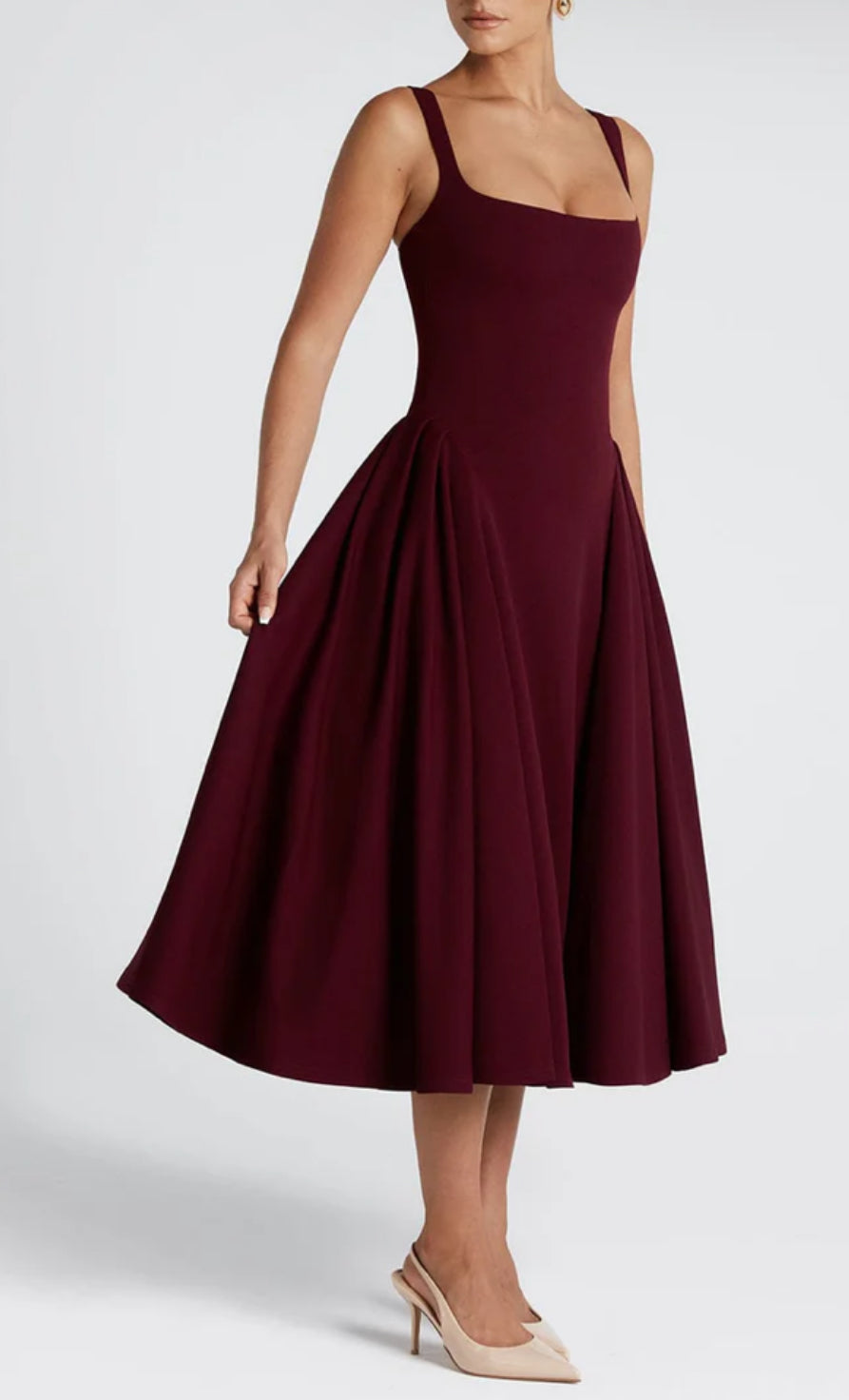 Bella Midi Elegant Dress