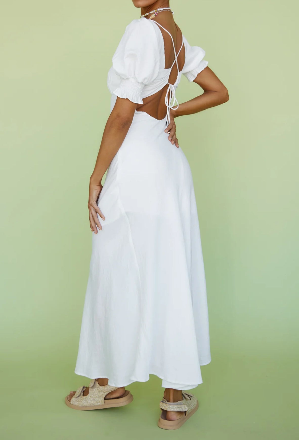 Wonder White Maxi Dress