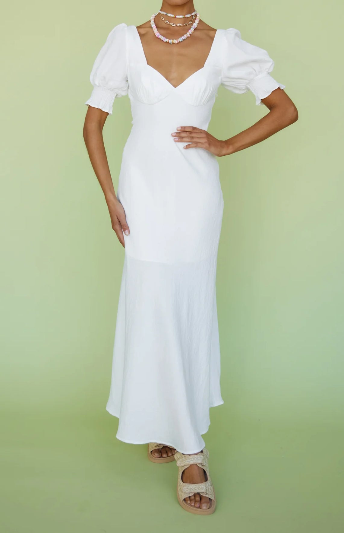 Wonder White Maxi Dress