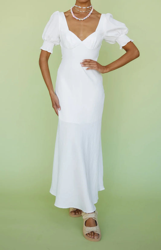Wonder White Maxi Dress