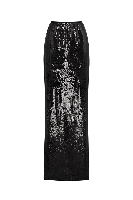 Sequin Midi Skirt