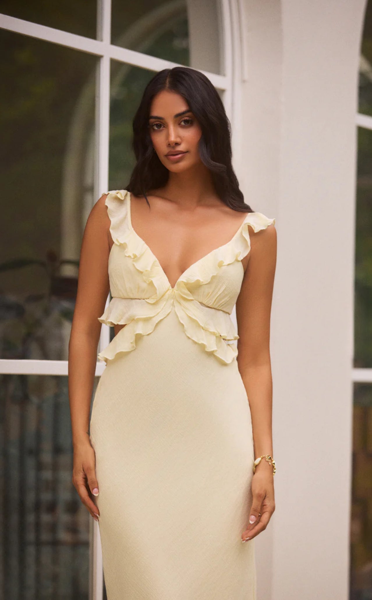 Sundream Maxi Dress Yellow