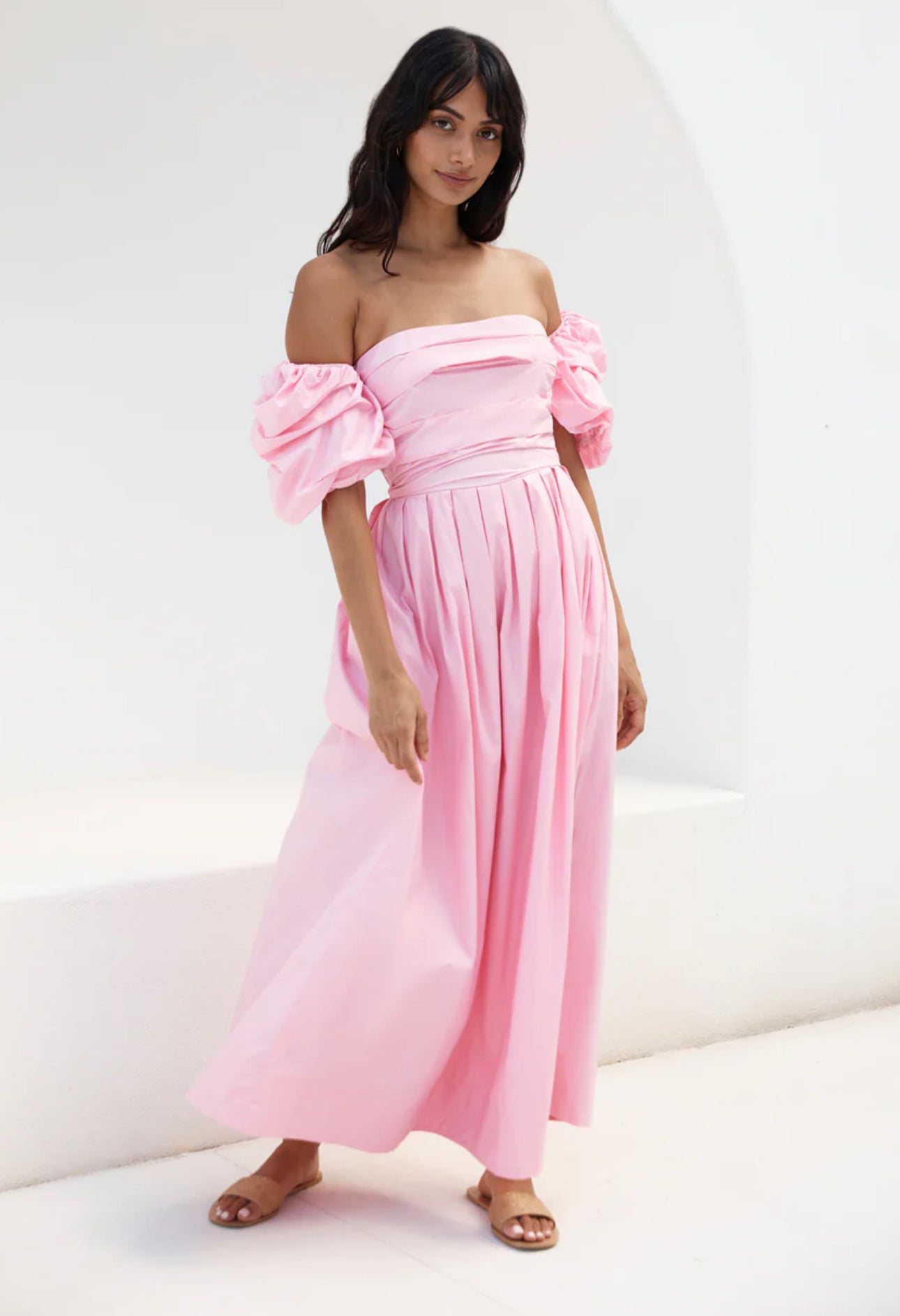 Puffy Balloon Pink Dress