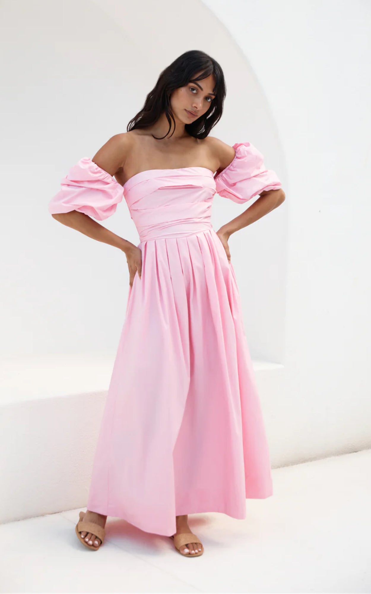 Puffy Balloon Pink Dress