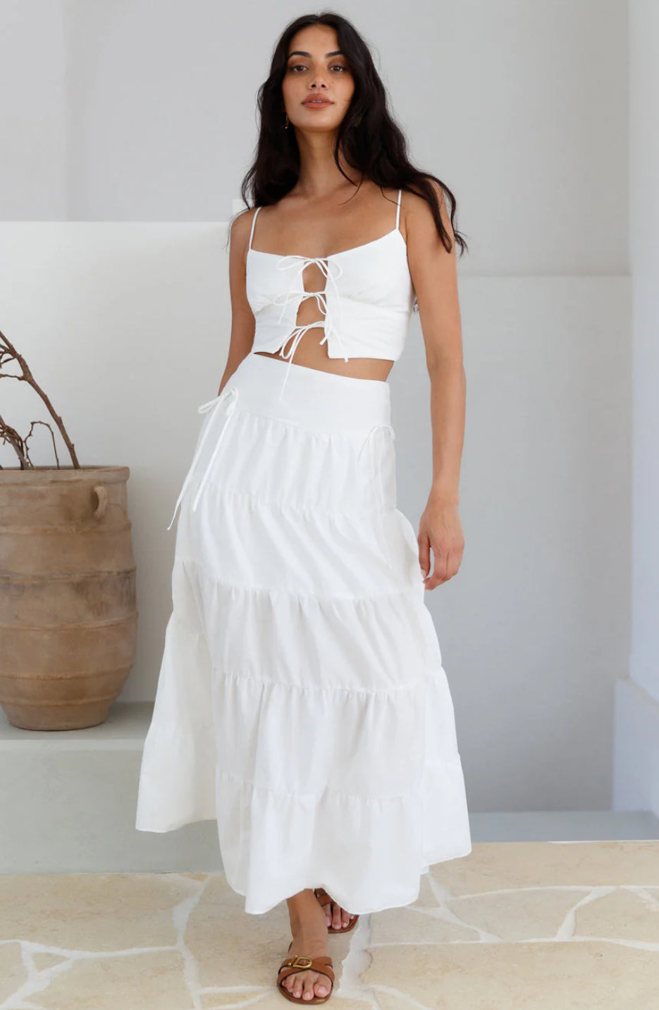 Blissfully Bay white set