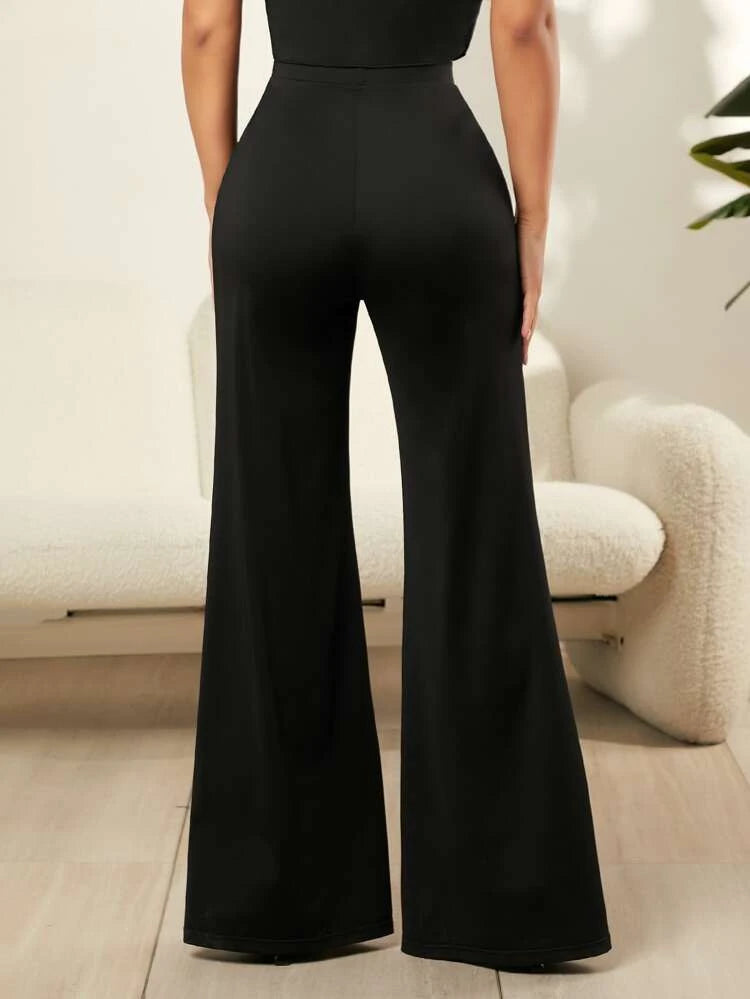 Premium Tailored Women Net Trousers