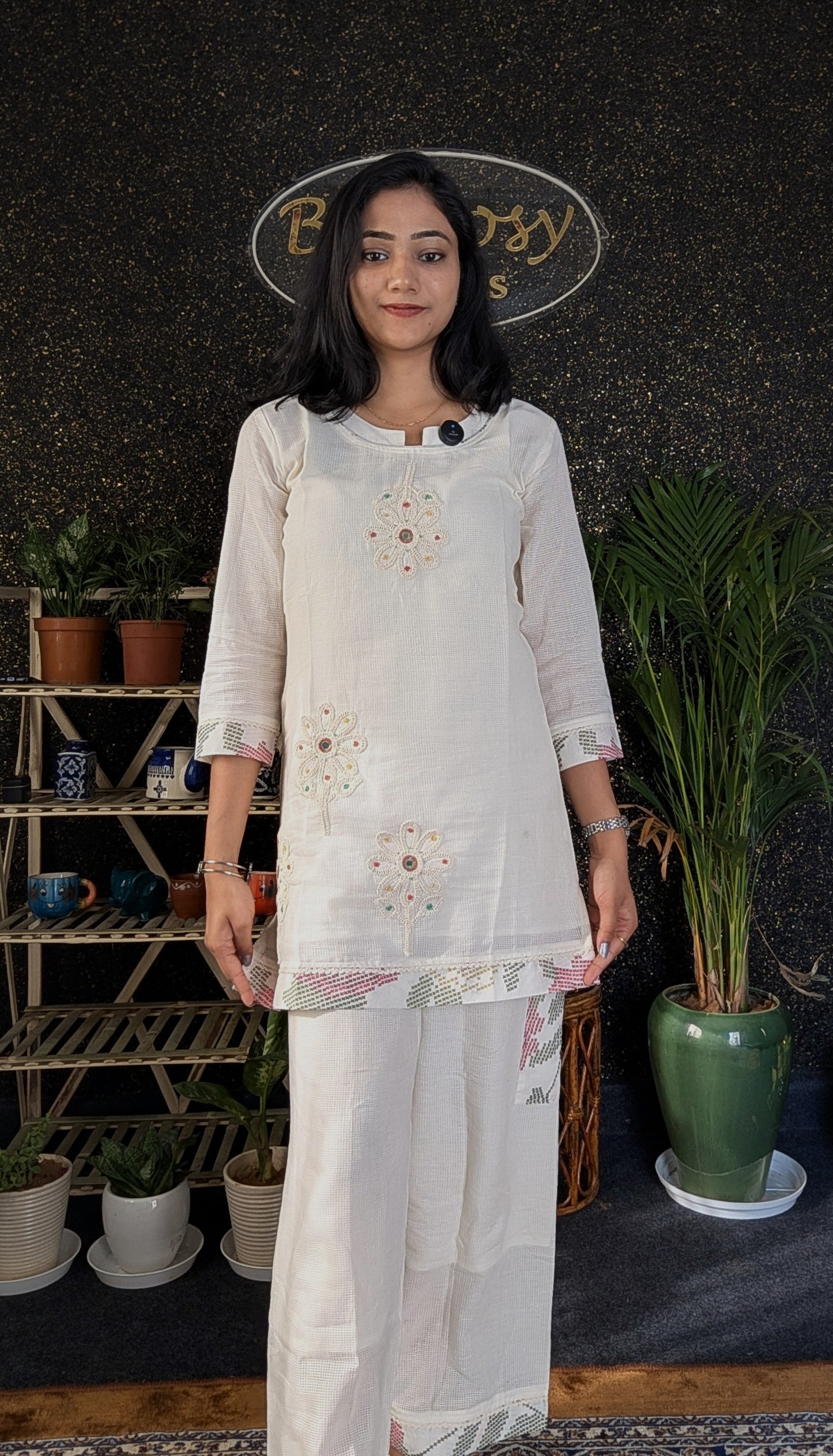Cotton Checks Coord Set