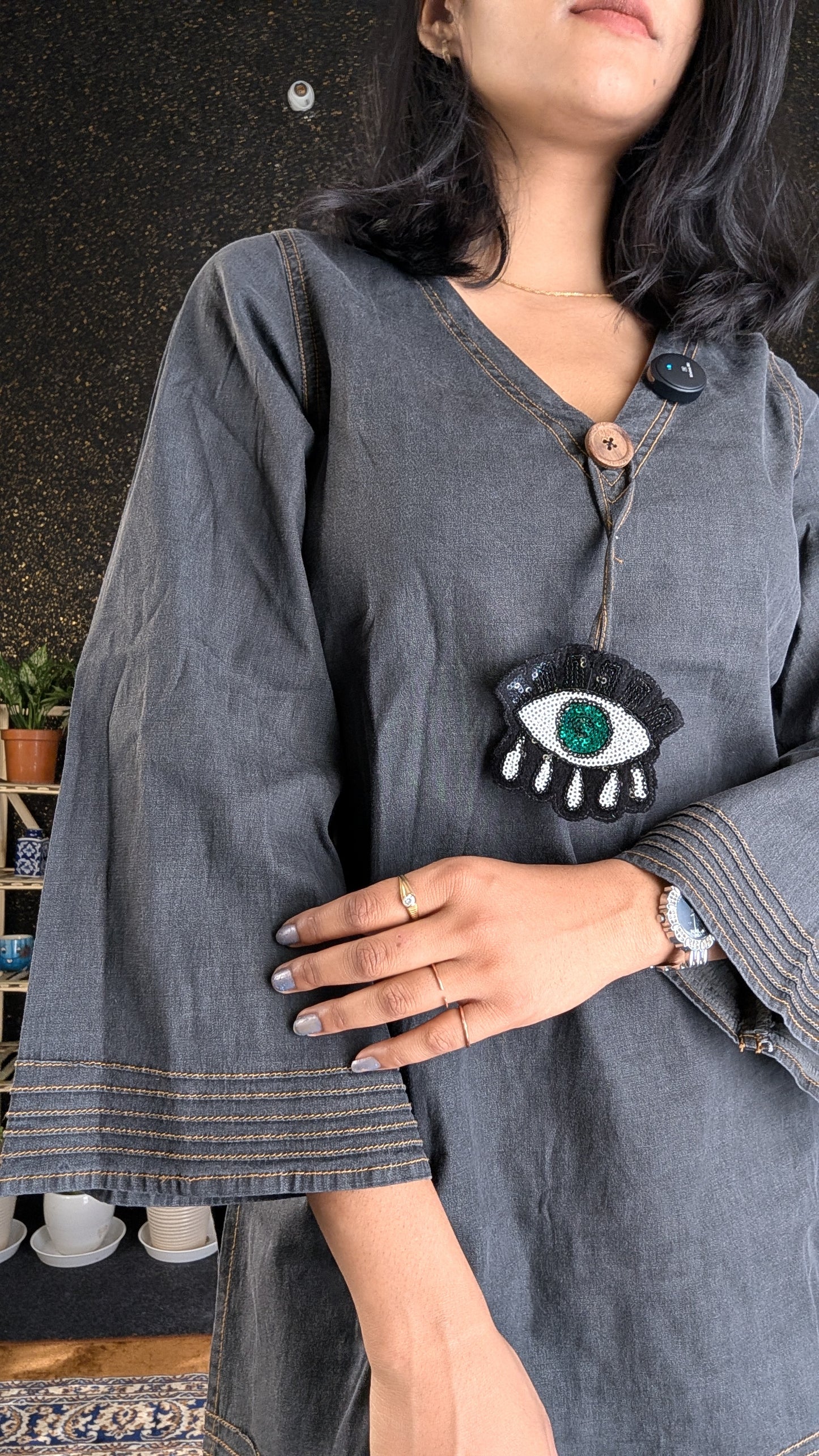 Funky Denim Coord Set