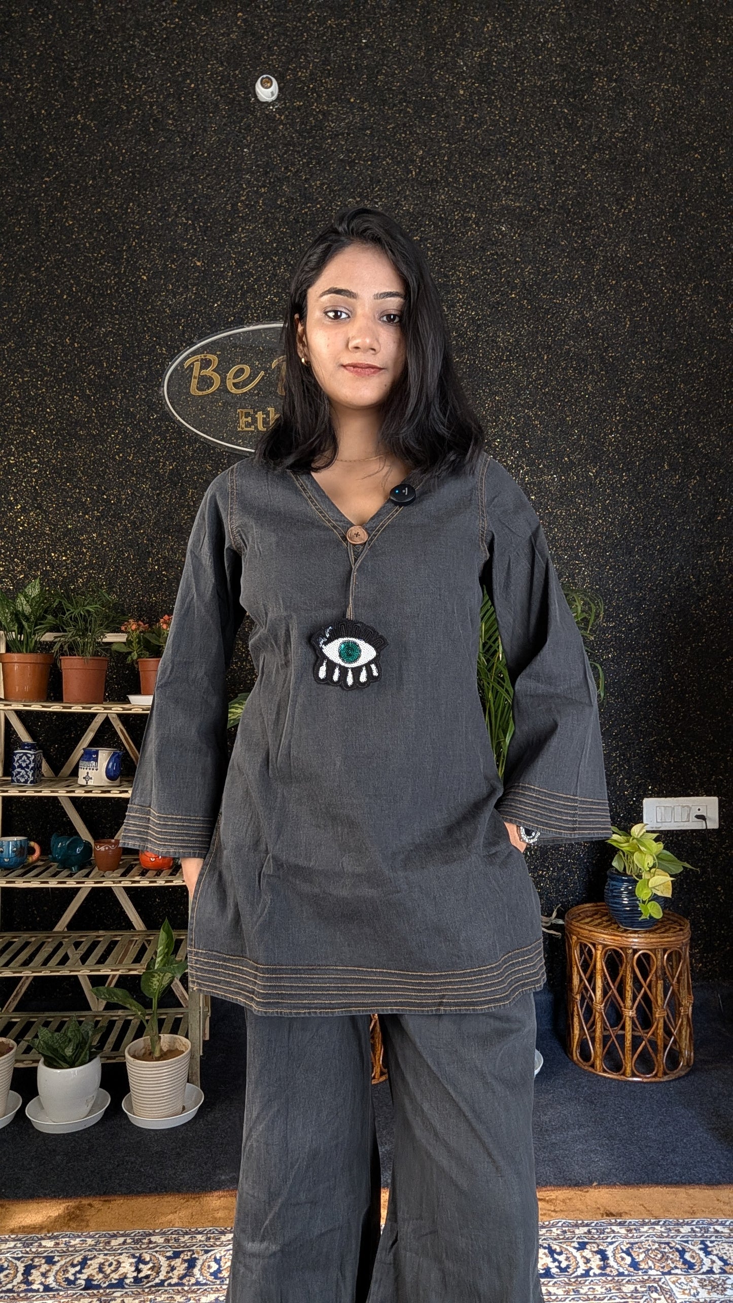 Funky Denim Coord Set