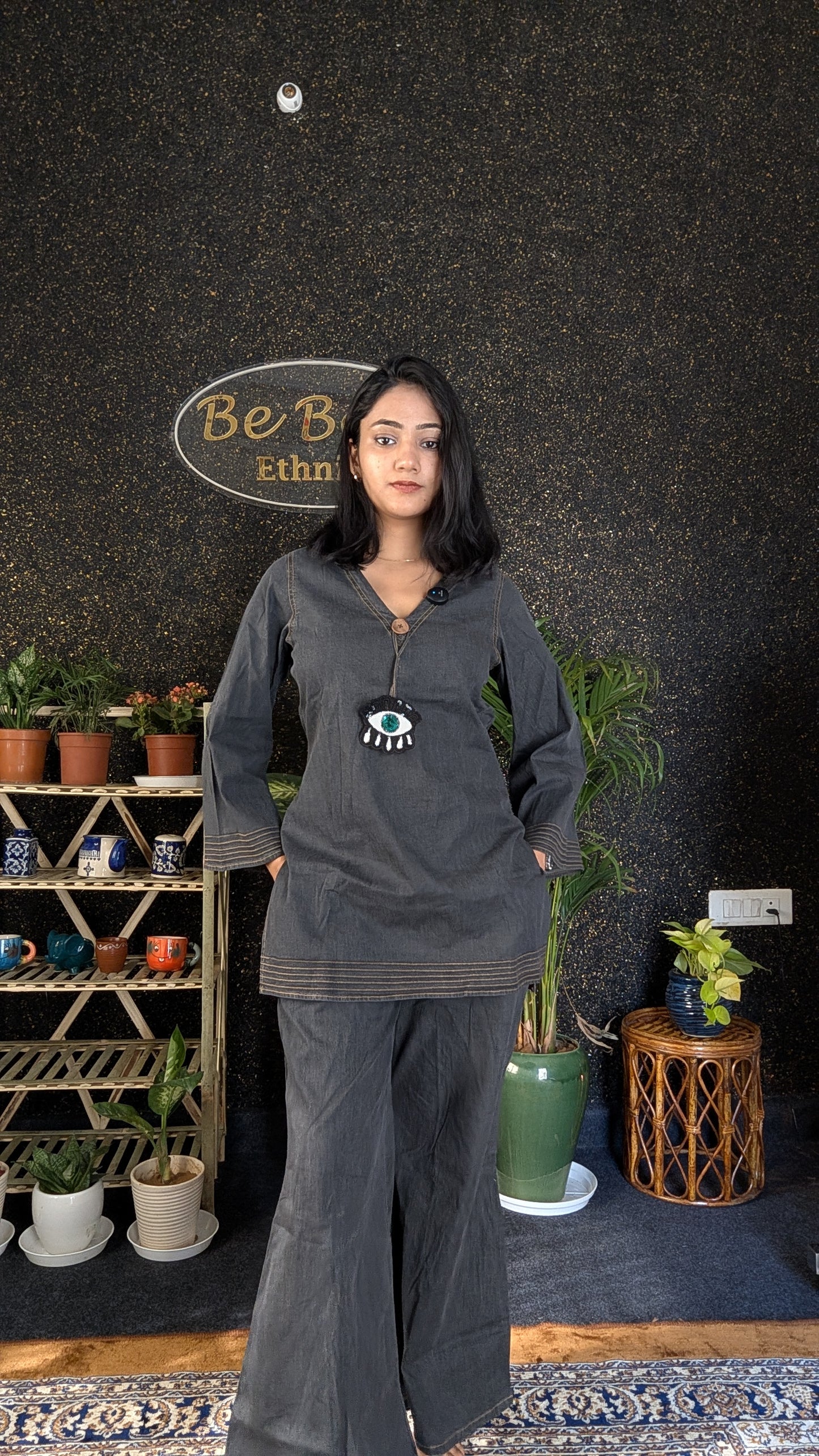 Funky Denim Coord Set