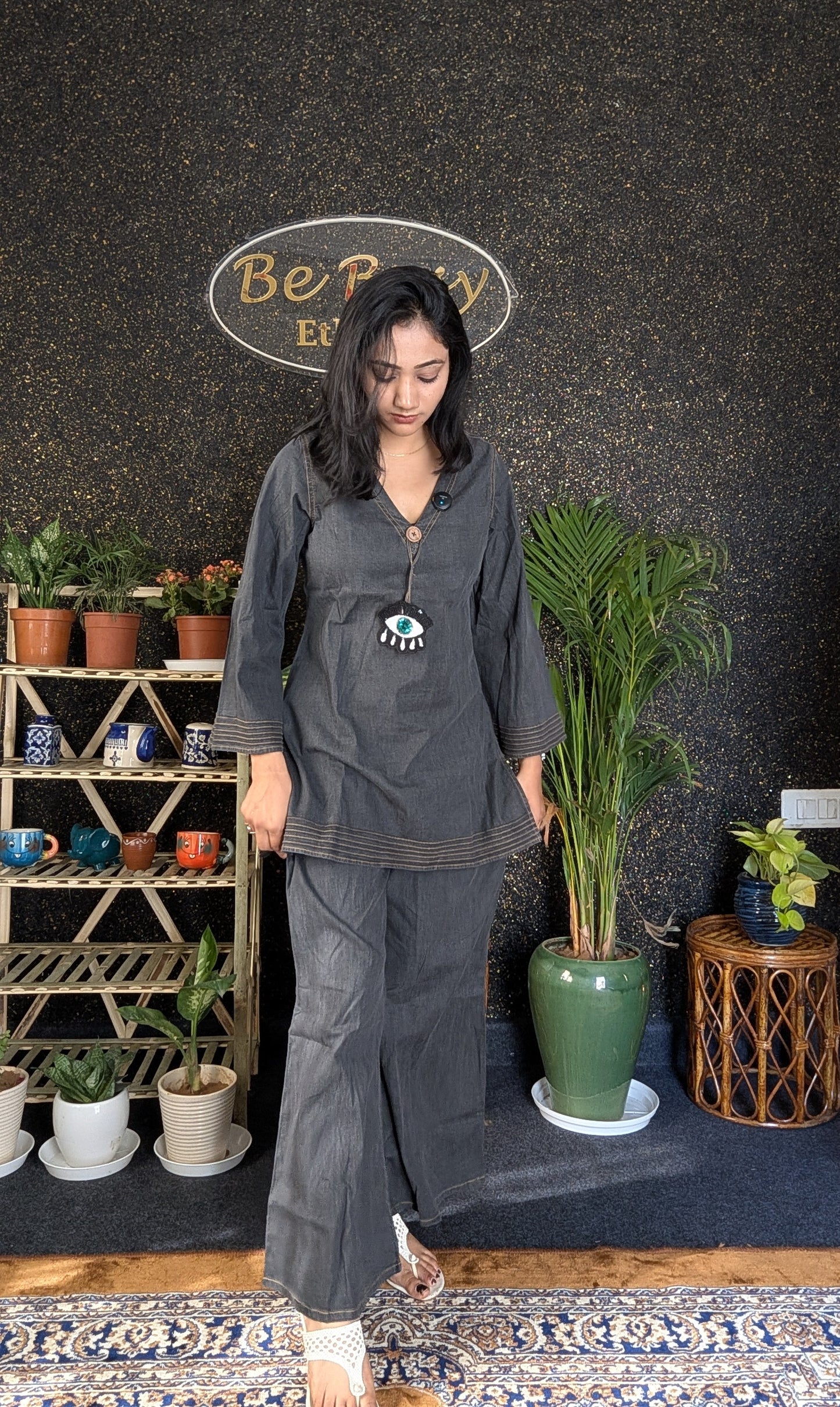 Funky Denim Coord Set