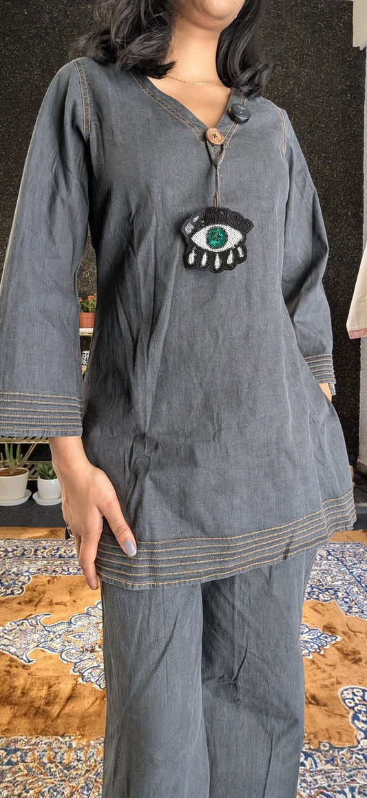 Funky Denim Coord Set