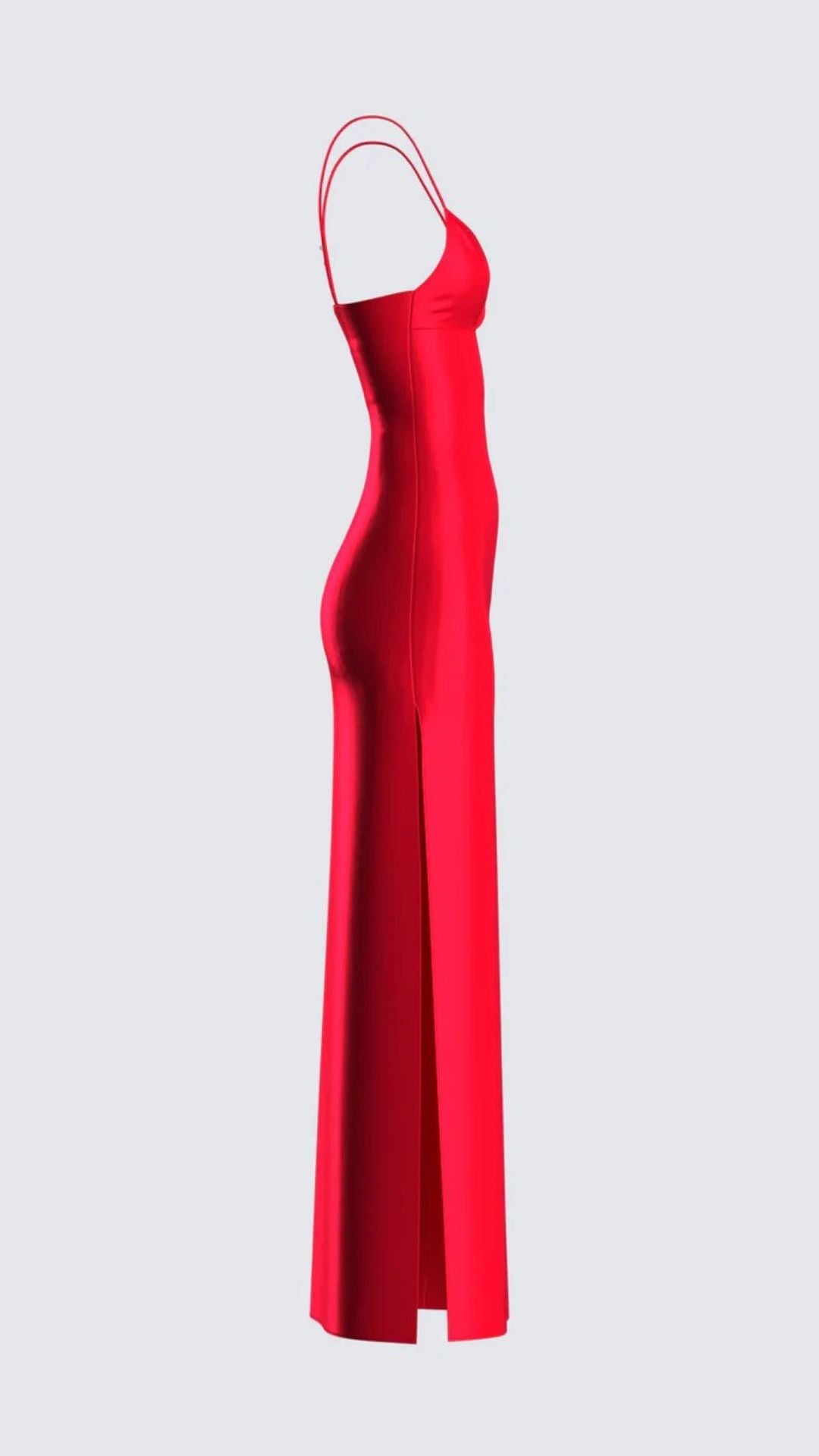 Red Maxi Dress