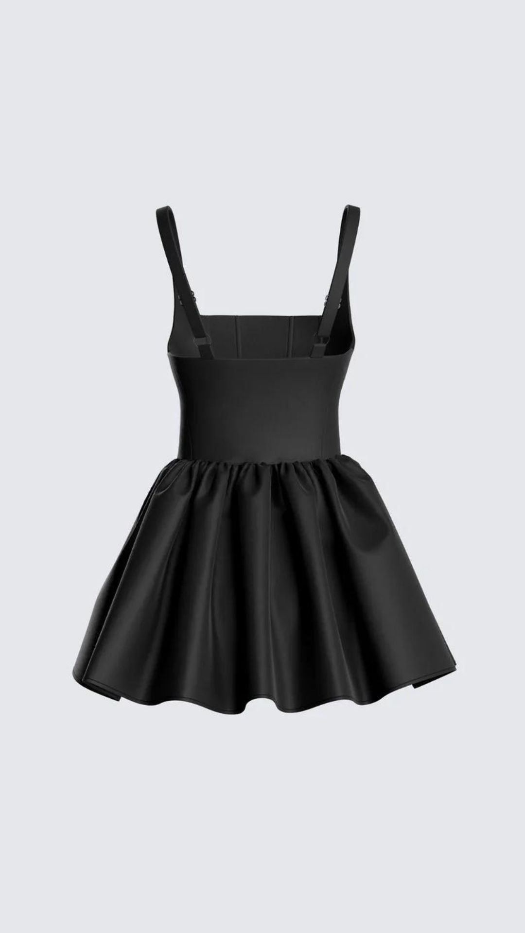 Black Mini Corset Dress