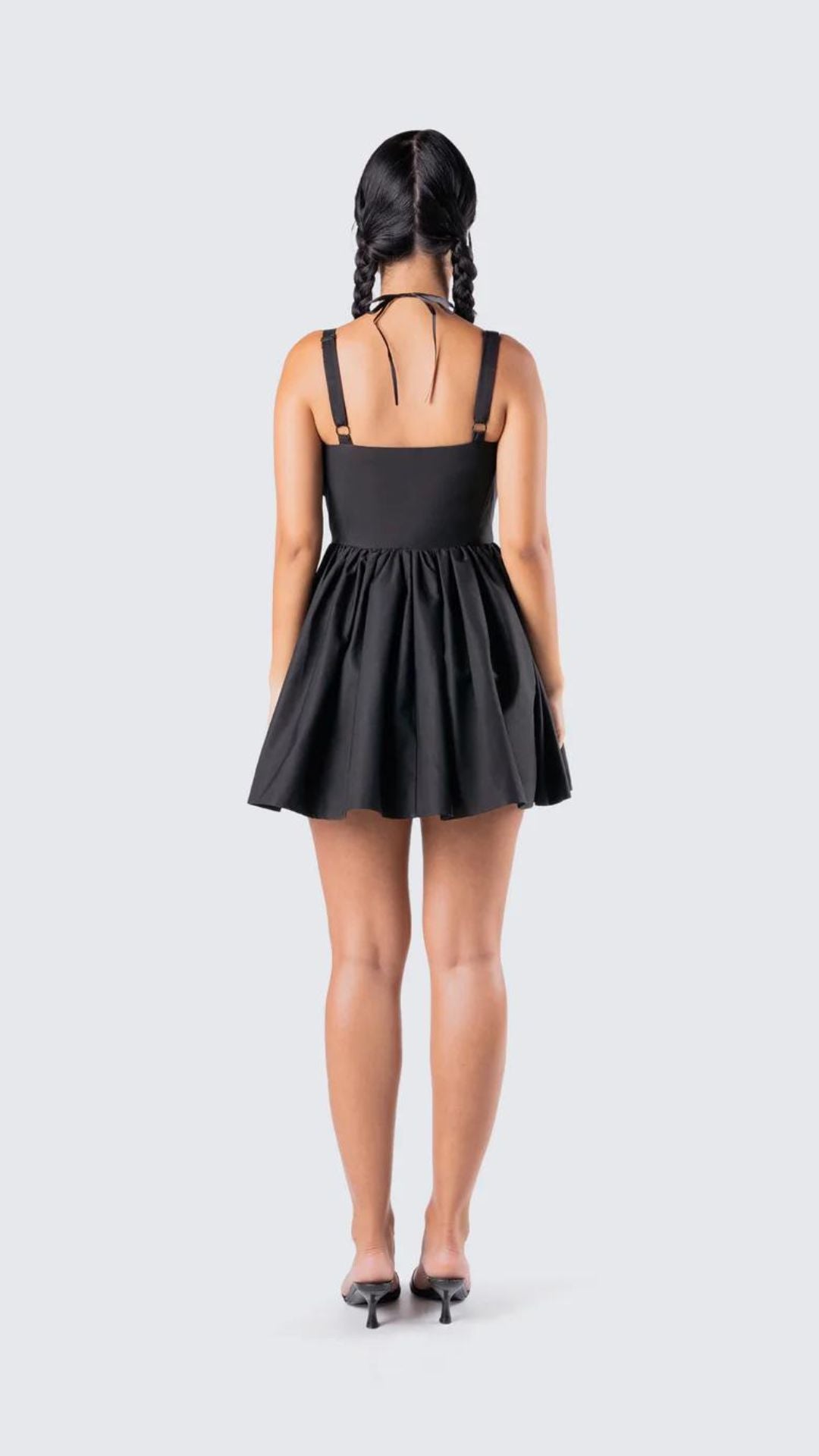 Black Mini Corset Dress